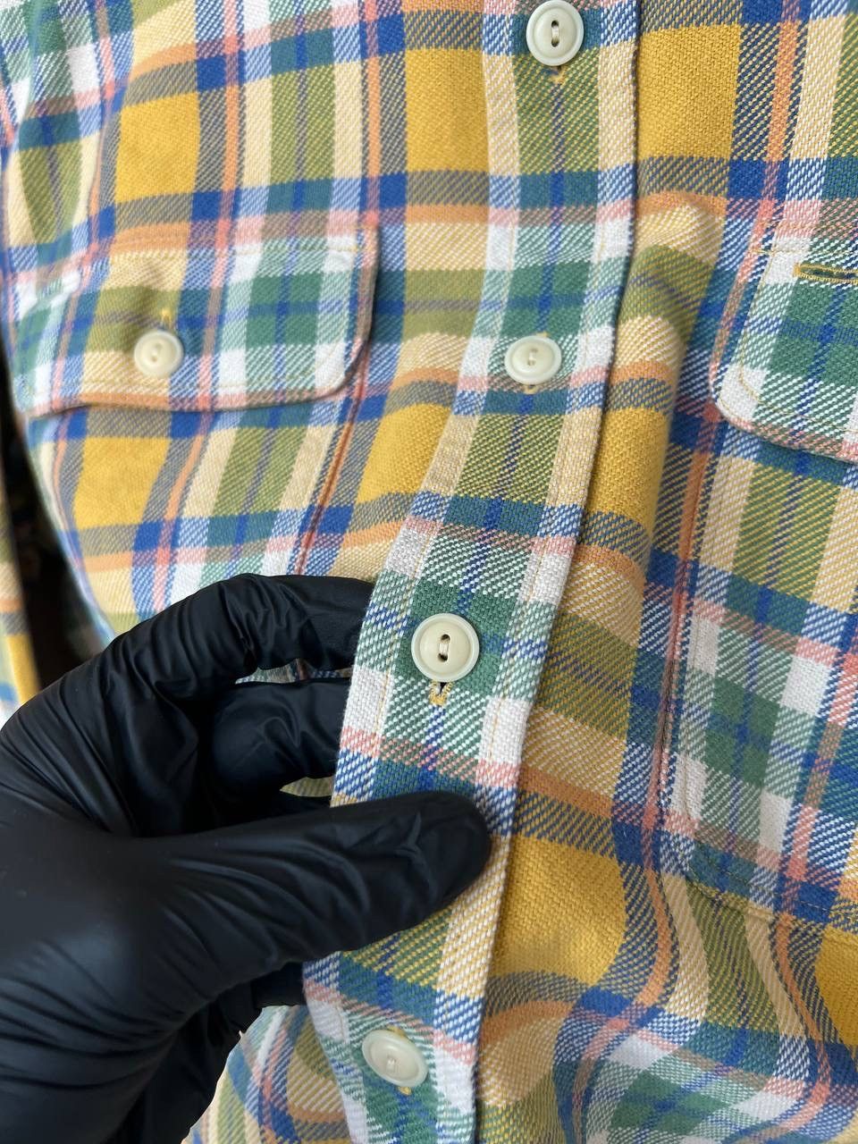 RRL Ralph Lauren RRL Double Ralph Flannel Button Shirt Mens Size M Size US M / EU 48-50 / 2 - 10 Thumbnail