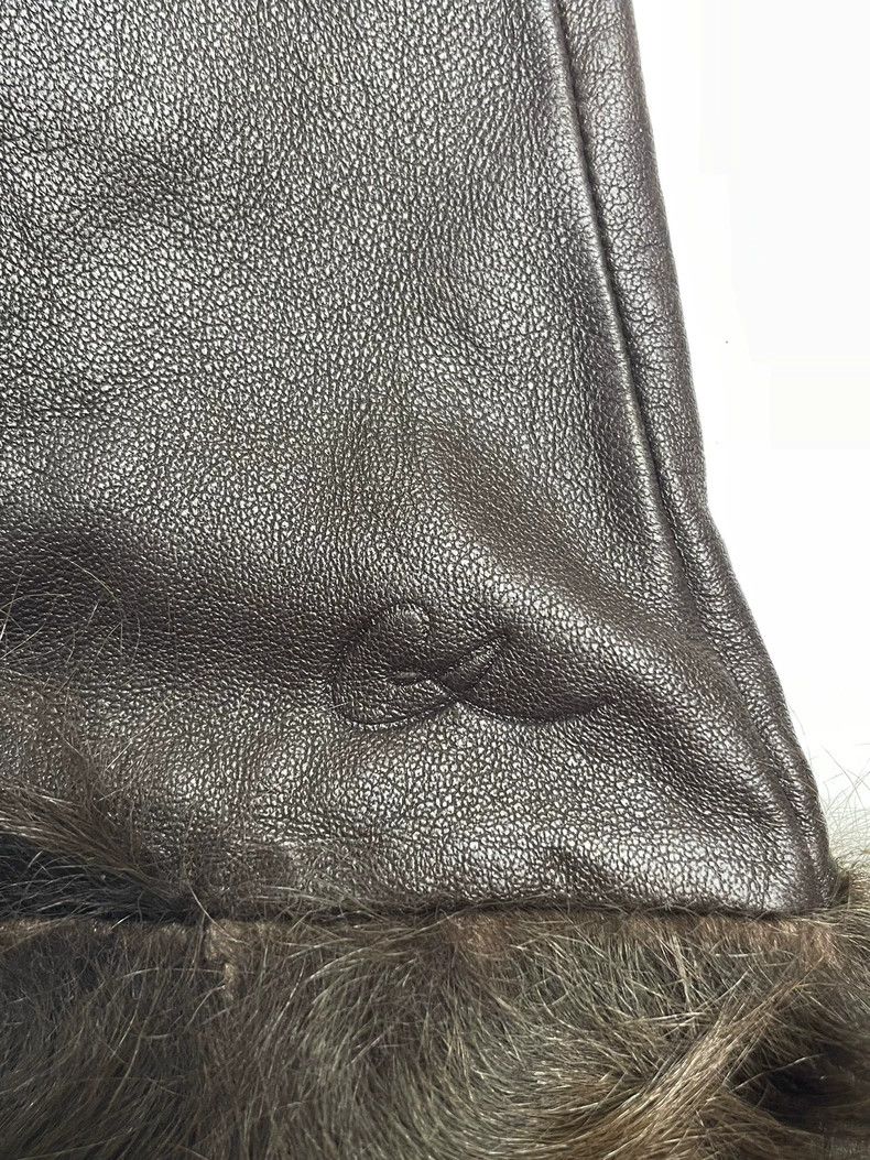Christian Lacroix Christian Lacroix Brown sheepskin fur gloves 2504-Nextarrow Size ONE SIZE - 7 Thumbnail