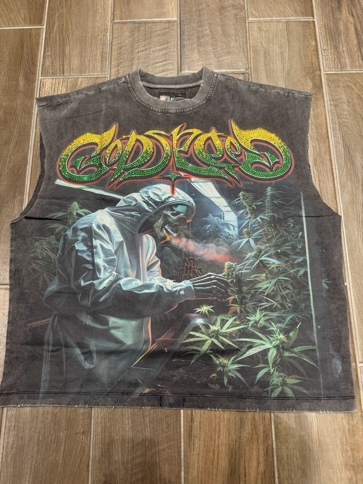 Godspeed Godspeed 420 Indoor VVS Sleeveless Tee Black Size US XL / EU 56 / 4 - 1 Thumbnail