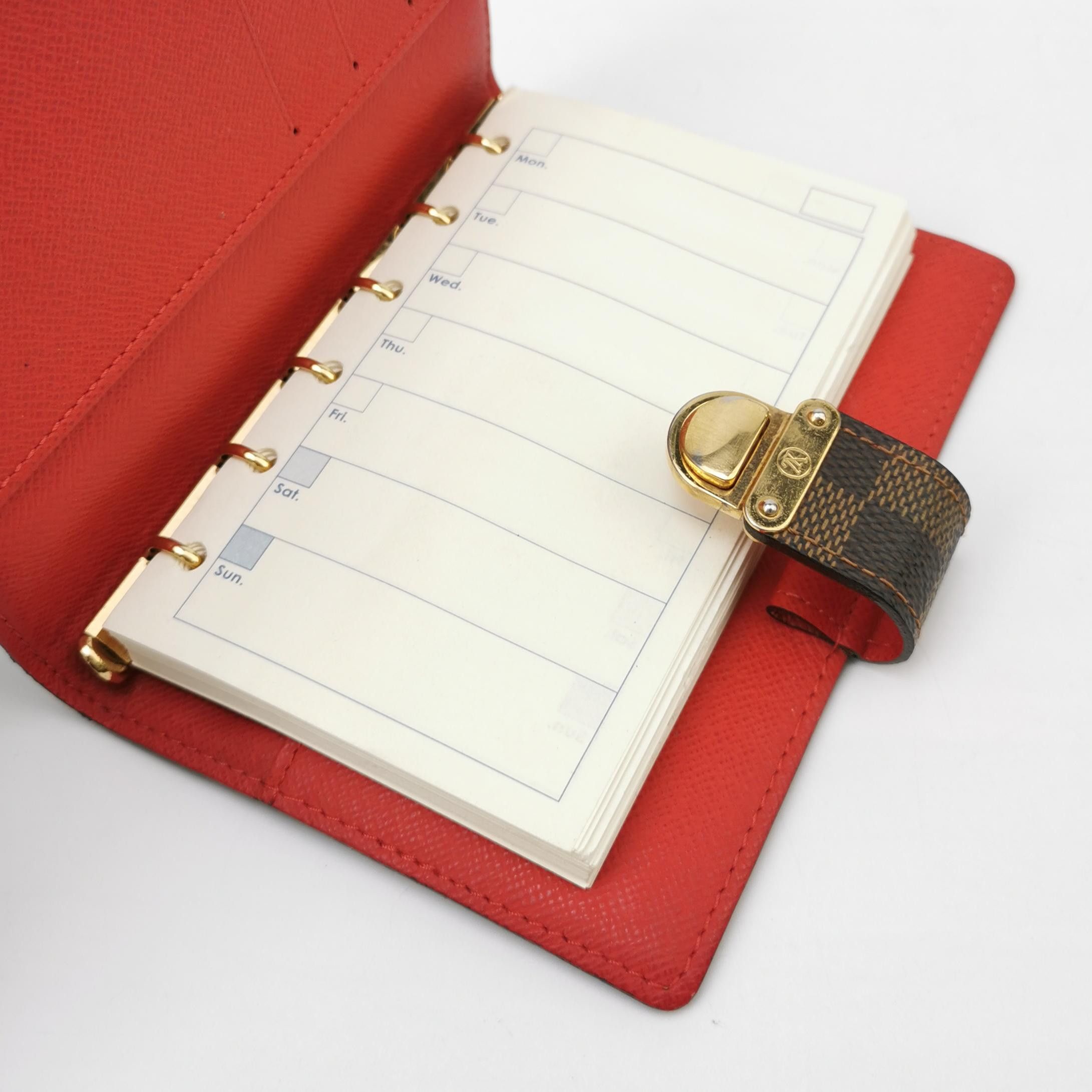 Louis Vuitton Louis Vuitton (LV) Checkerboard snap-button loose-leaf note Size ONE SIZE - 1 Thumbnail