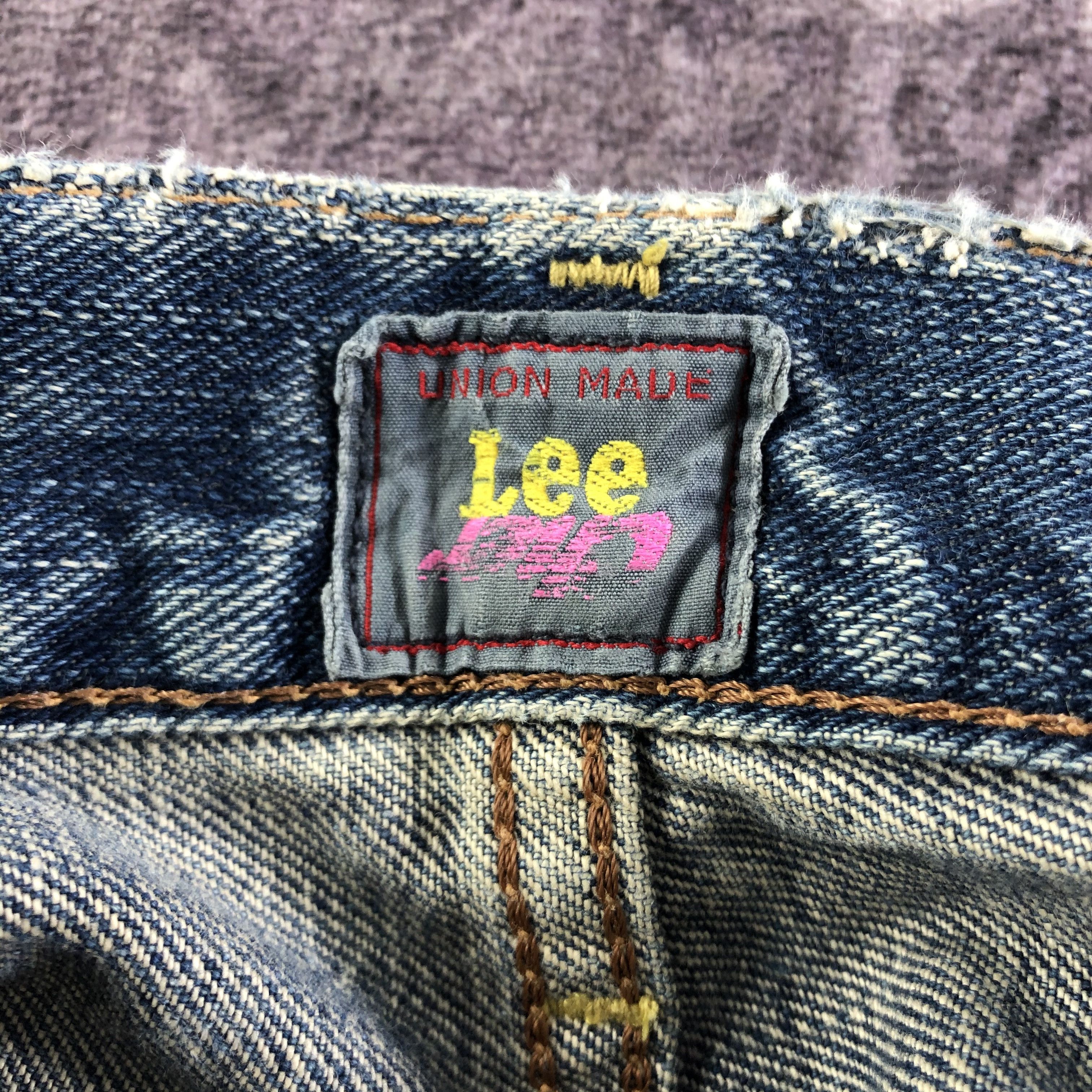 Lee Vintage 90s Lee Selvedge Jeans-JM3526 Size US 33 - 10 Thumbnail