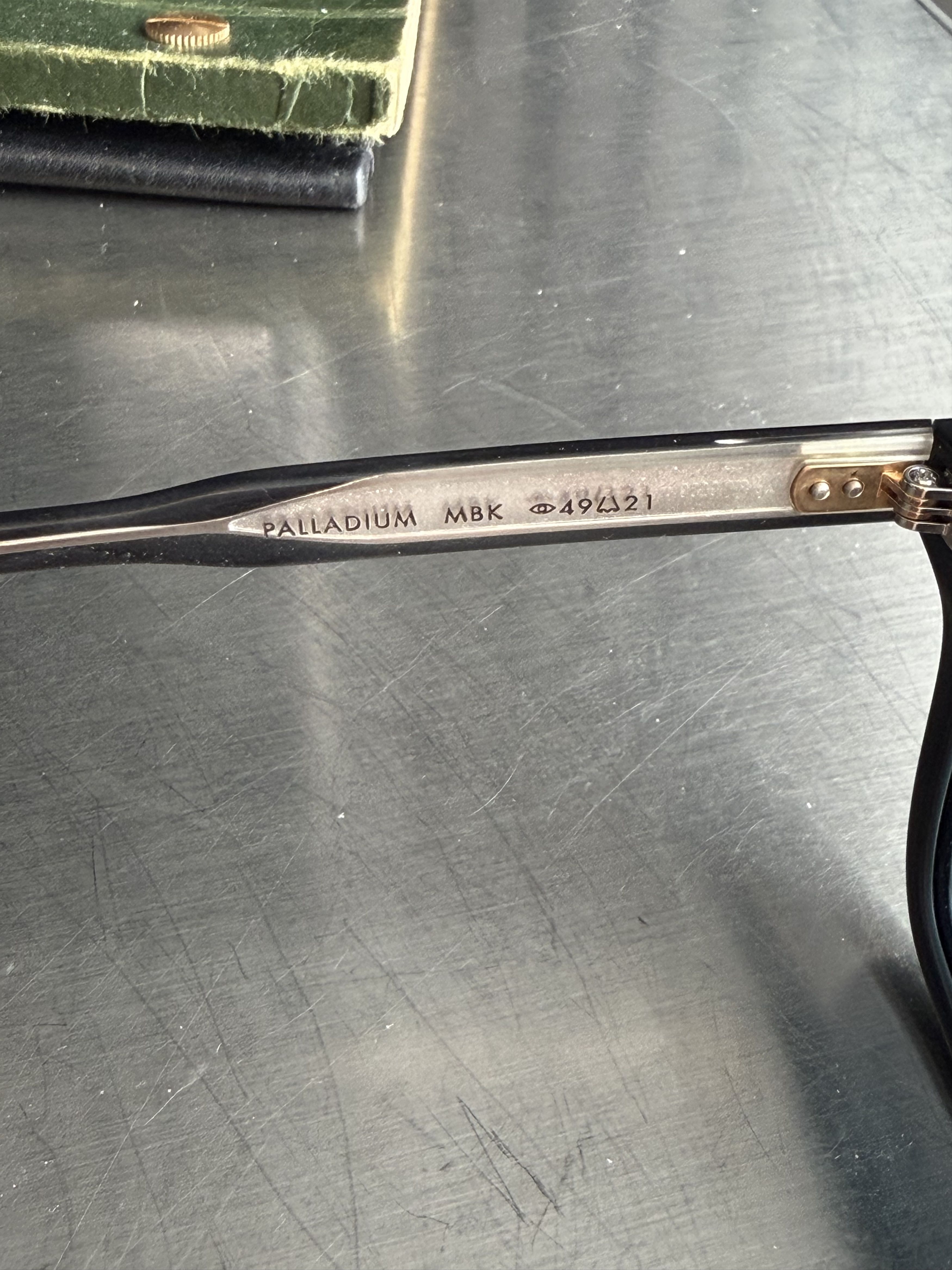 Garrett Leight Palladium Sun/49 Size ONE SIZE - 3 Thumbnail