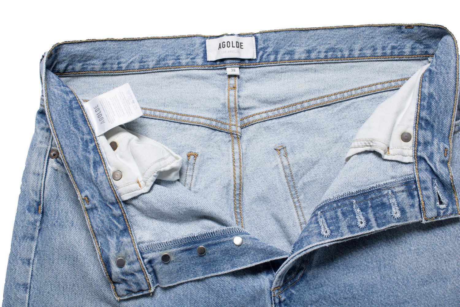 Agolde Agolde, Blue Lana jeans Size 28" / US 6 / IT 42 - 7 Thumbnail
