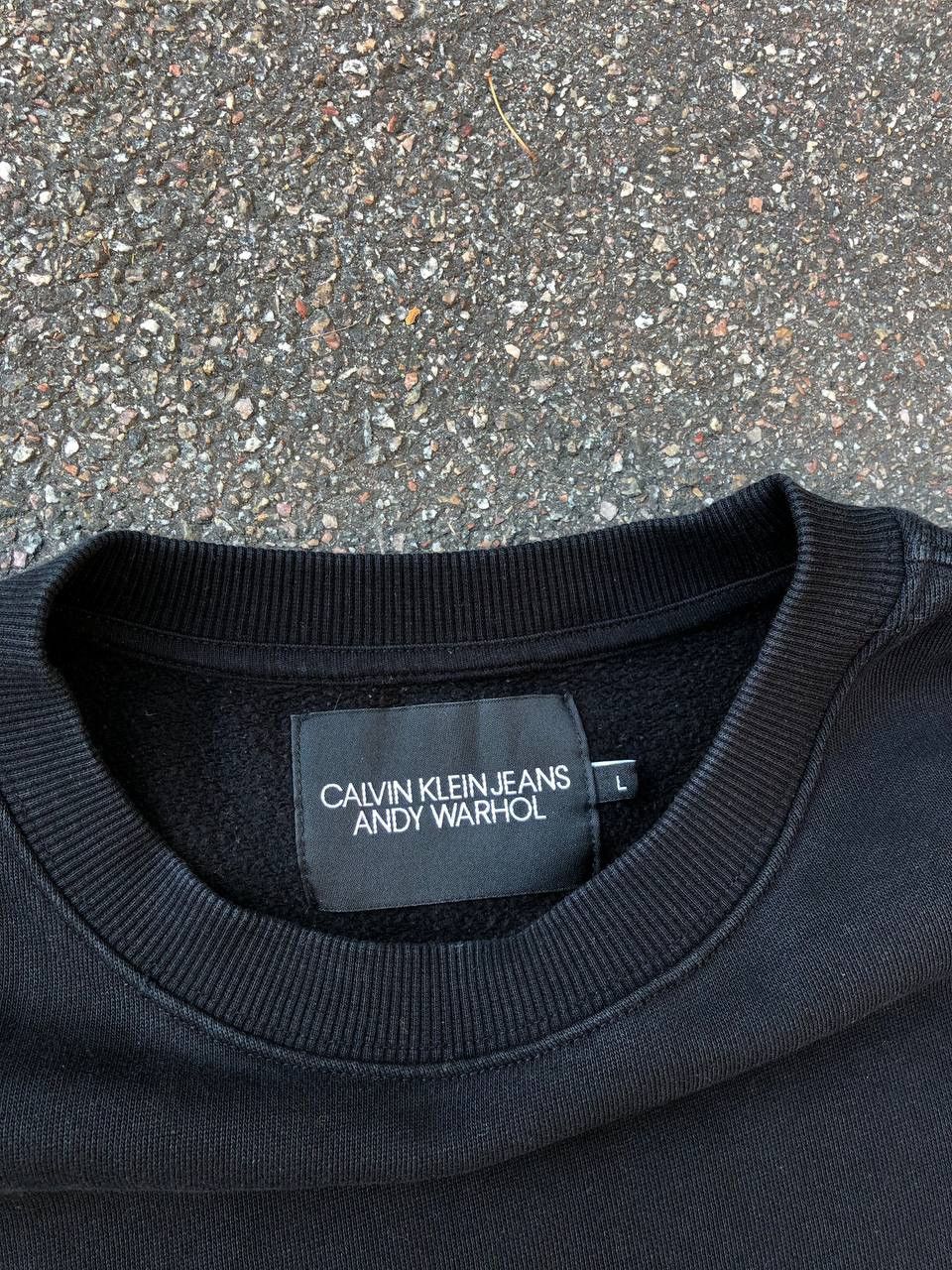Andy Warhol Calvin Klein x Andy Warhol By Raf Simons Rare Crewneck Art Size US L / EU 52-54 / 3 - 3 Thumbnail