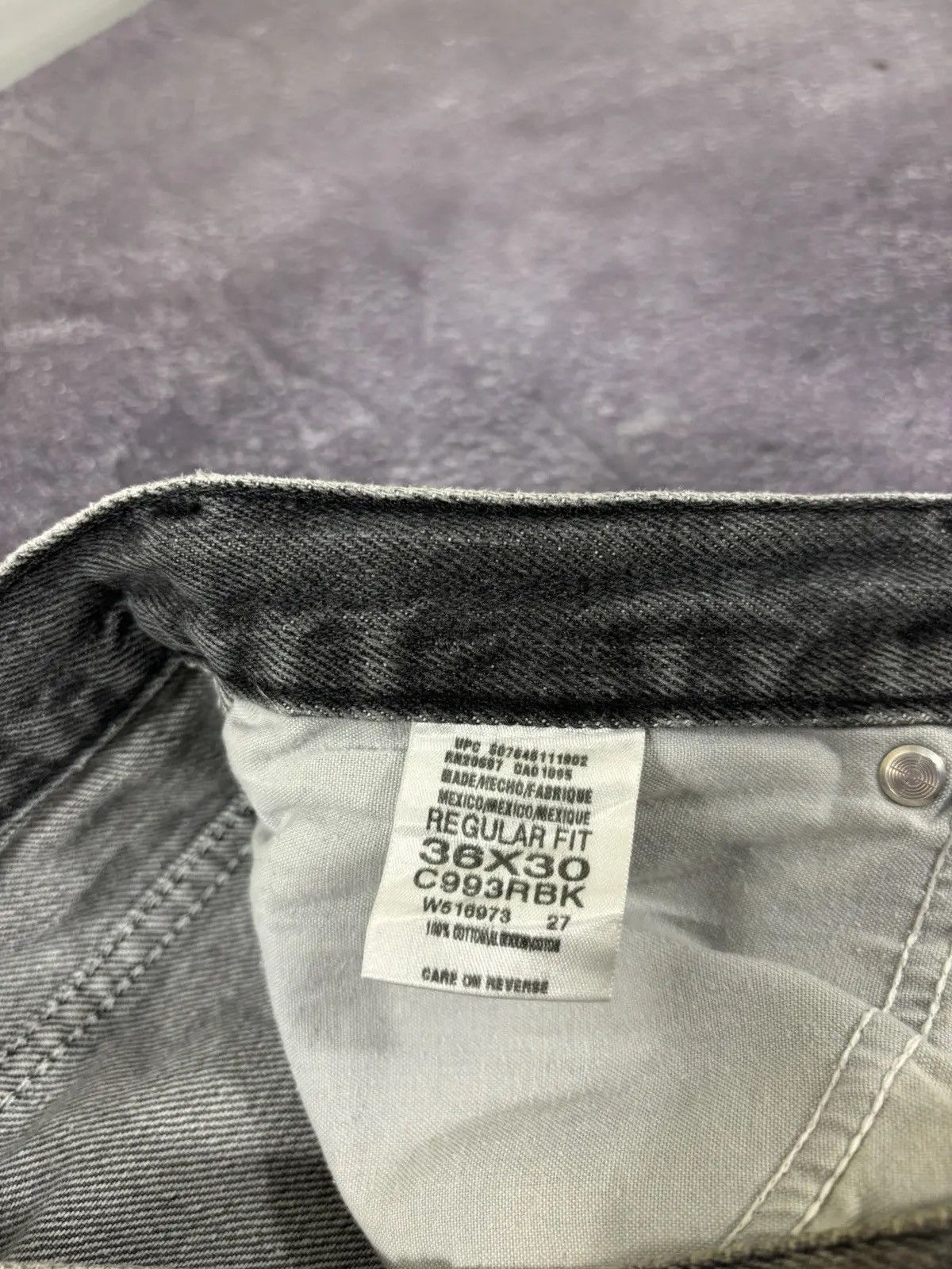 Dickies × Vintage Vintage Dickies USA Faded Gray Work Hype Baggy Pants Jeans Size US 36 / EU 52 - 11 Thumbnail