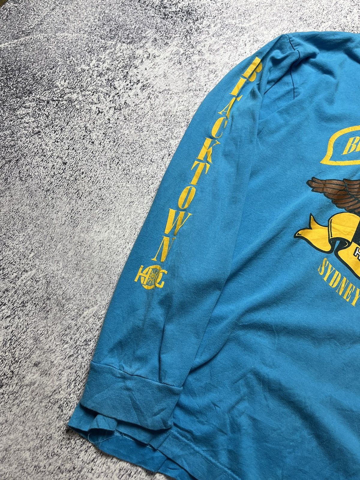 Harley Davidson × Vintage Vintage Harley Davidson Long Sleeve Blacktown 2004 Y2K Size US L / EU 52-54 / 3 - 8 Thumbnail