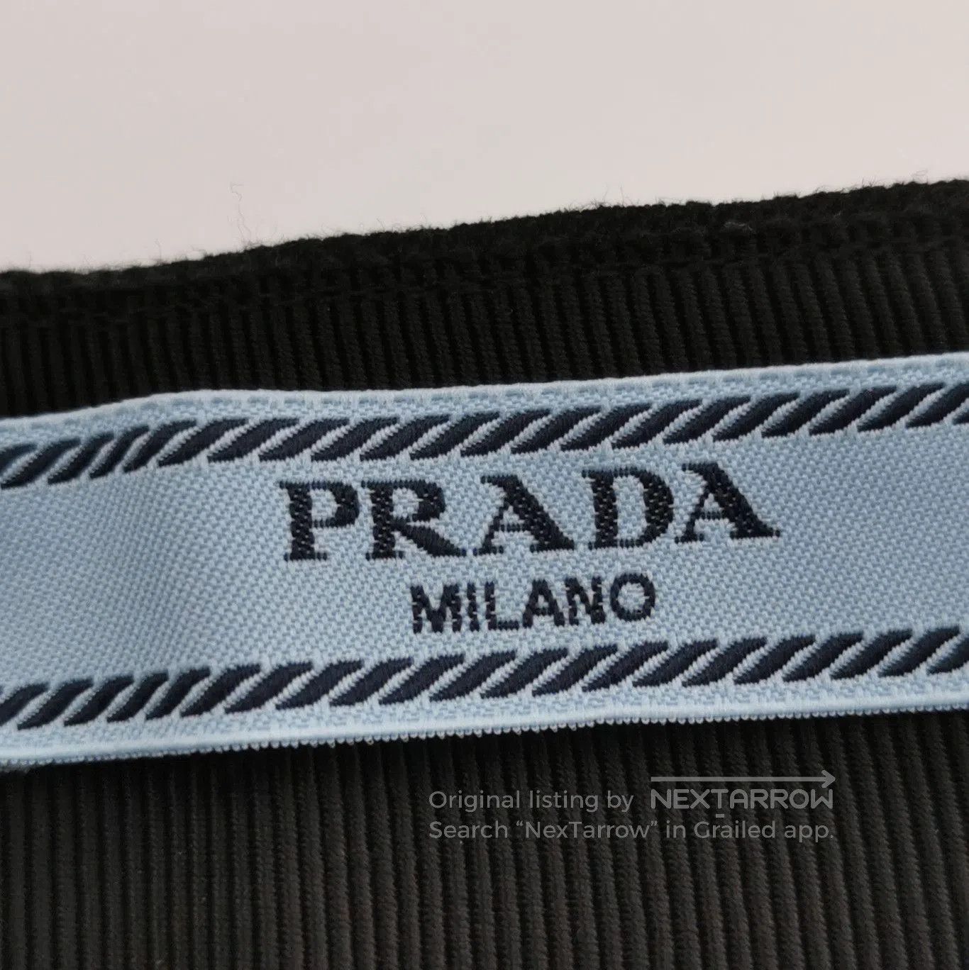Prada Prada Black Wool Mini Skirt Size 42 . Size 41" - 5 Thumbnail