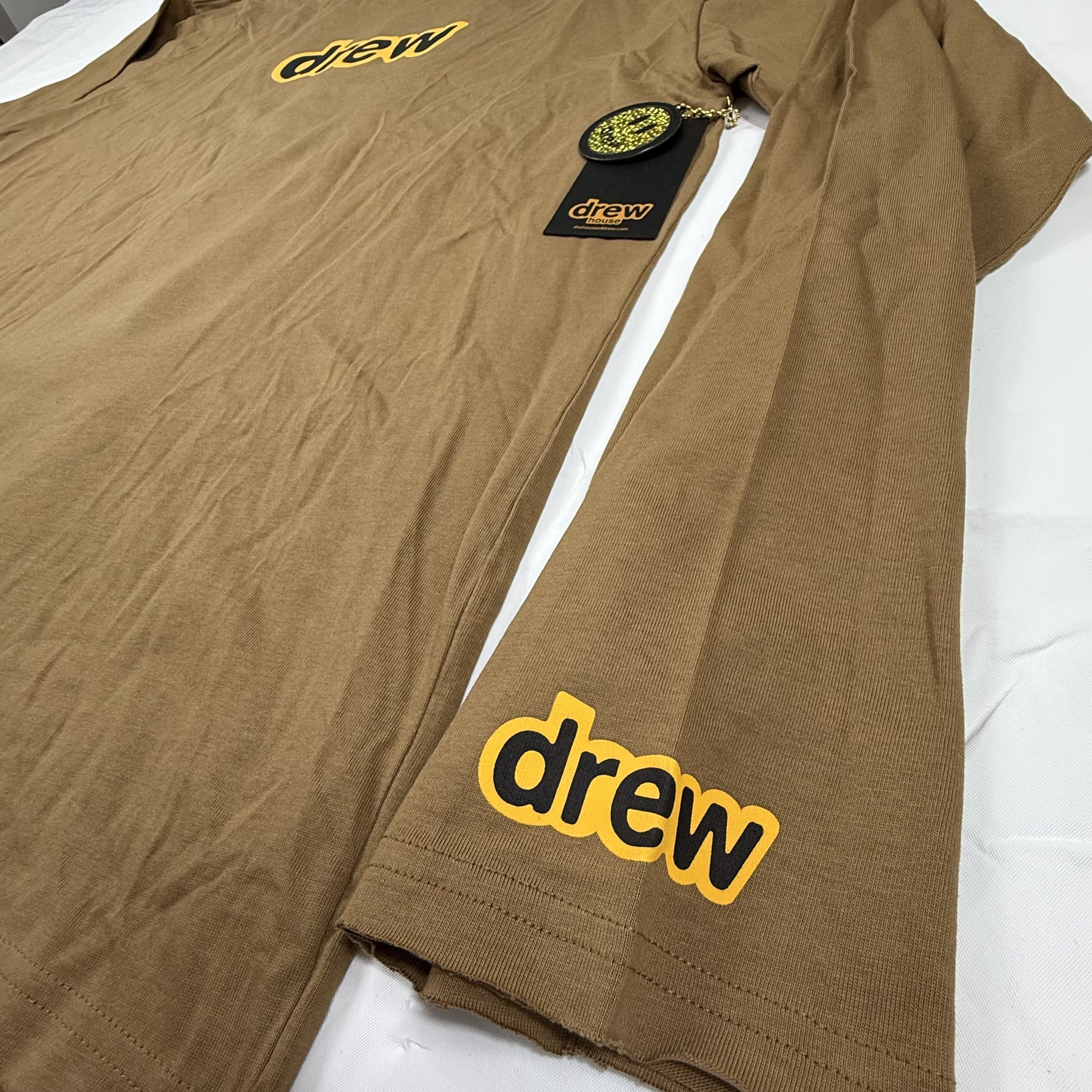 Drew House Drew House Secret Logo Long Sleeve T-Shirt Mens 2XL New Size US XXL / EU 58 / 5 - 2 Thumbnail