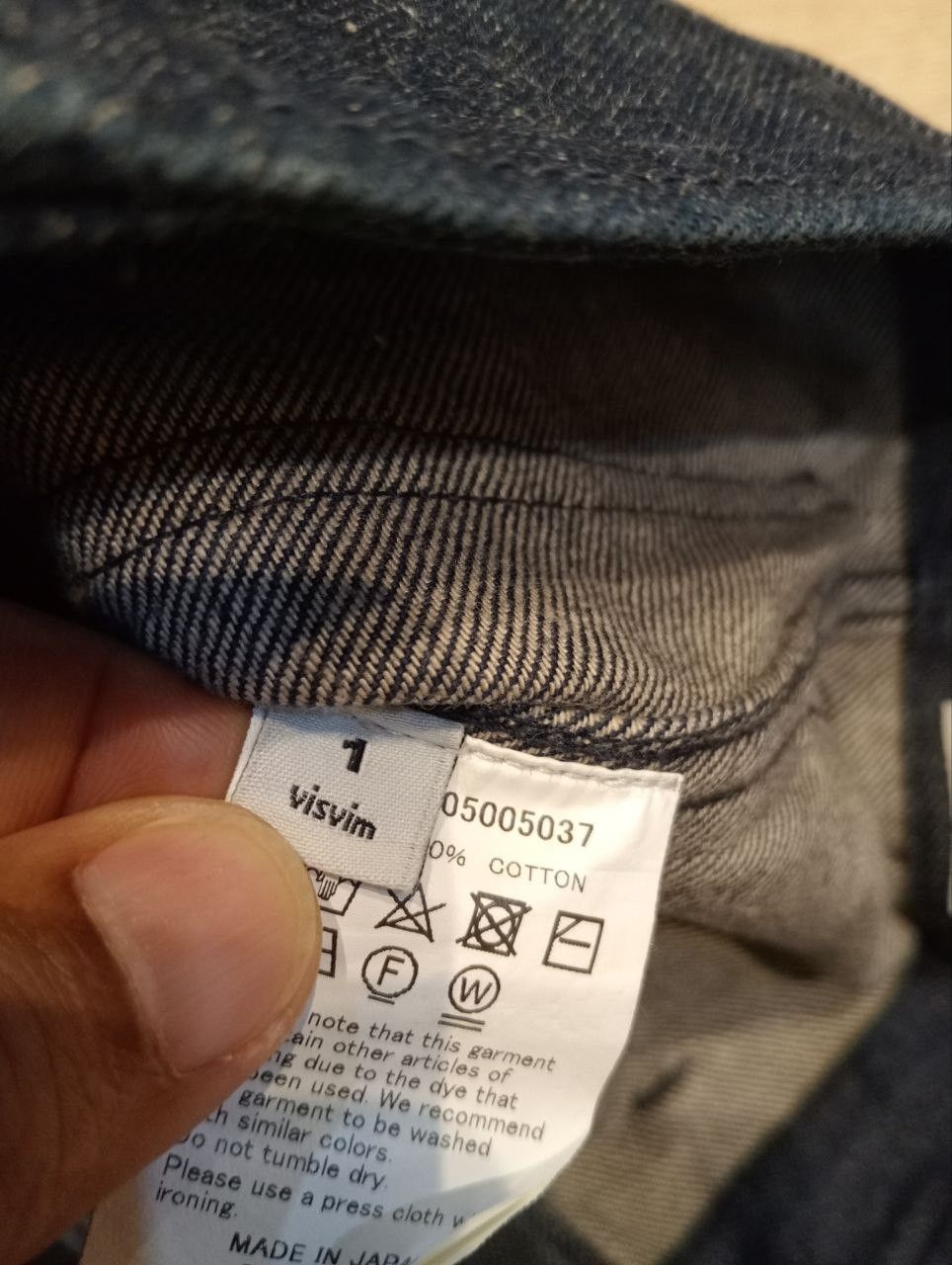 Visvim VISVIM CUBISM BLUE INDIGO SELVEDGE FLARED DENIM PANTS Size US 30 / EU 46 - 9 Thumbnail