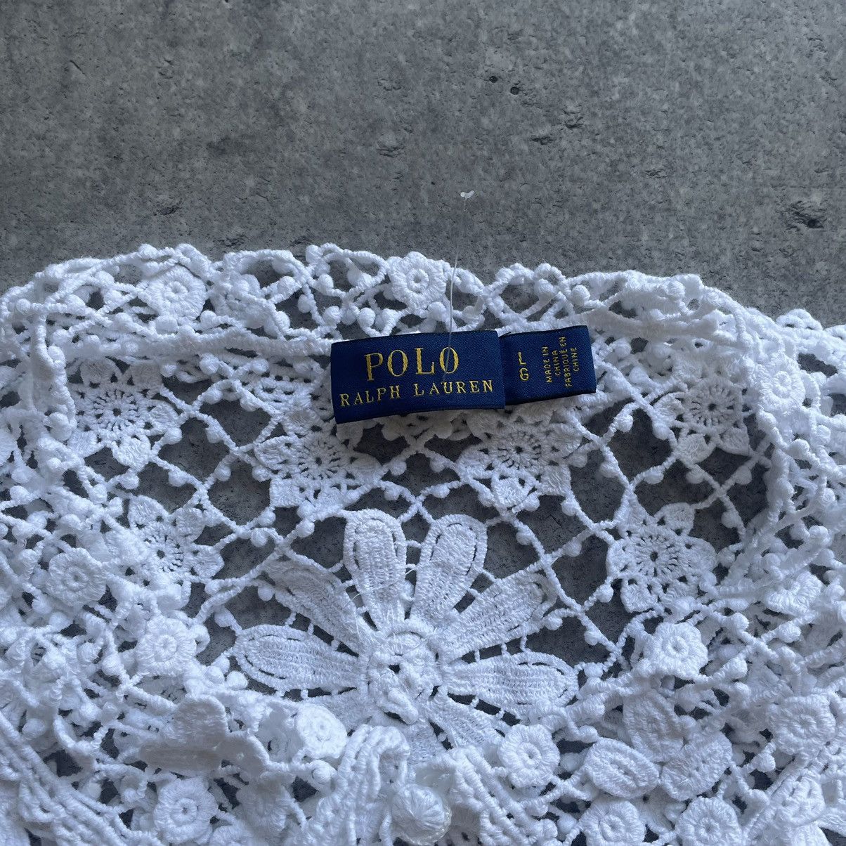 Polo Ralph Lauren Polo Ralph Lauren Lace Top Blouse Size L / US 10 / IT 46 - 2 Thumbnail