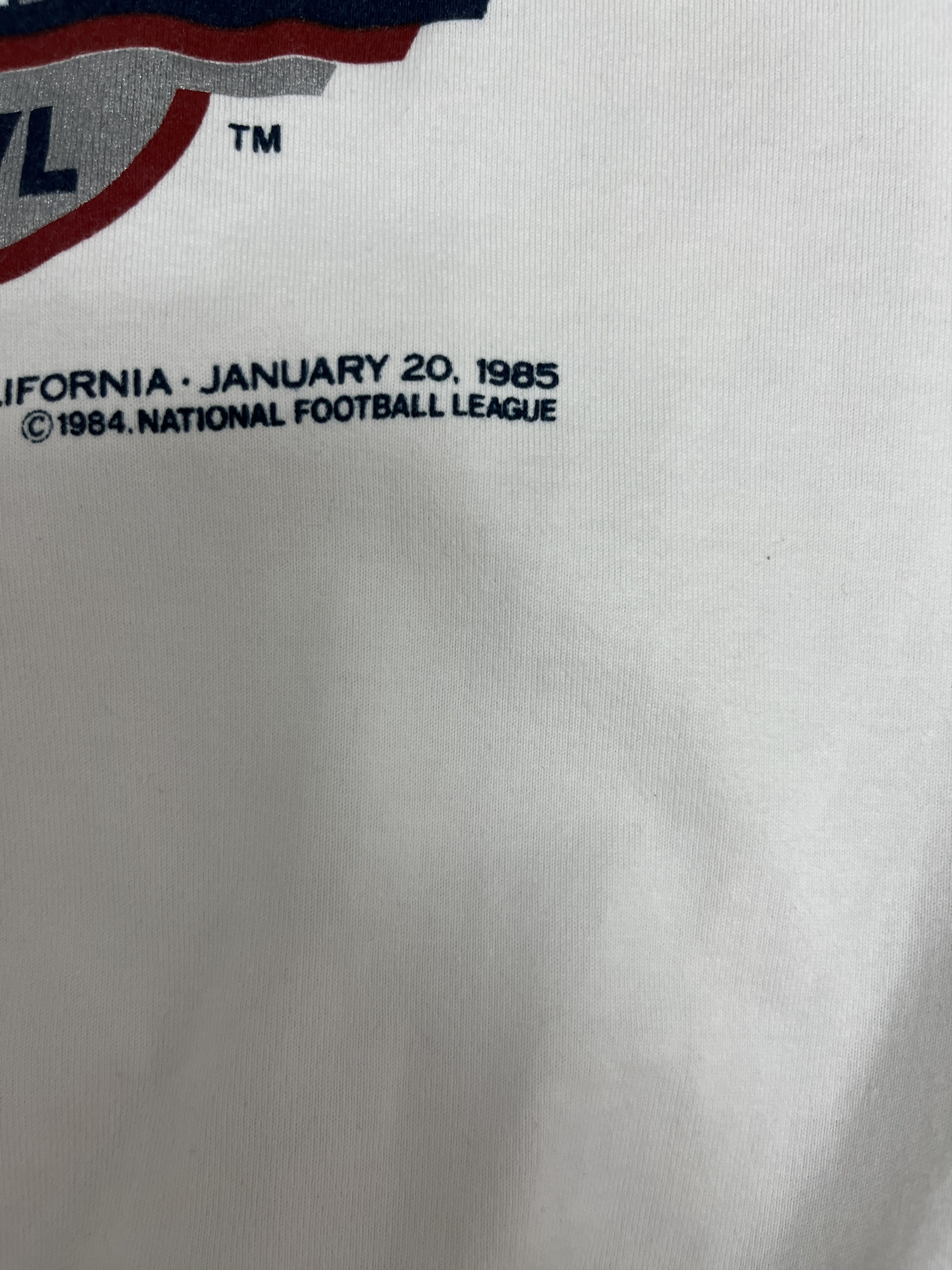Logo 7 × Vintage Super Bowl XIX Vintage White Crewneck Sweater Size US L / EU 52-54 / 3 - 3 Thumbnail