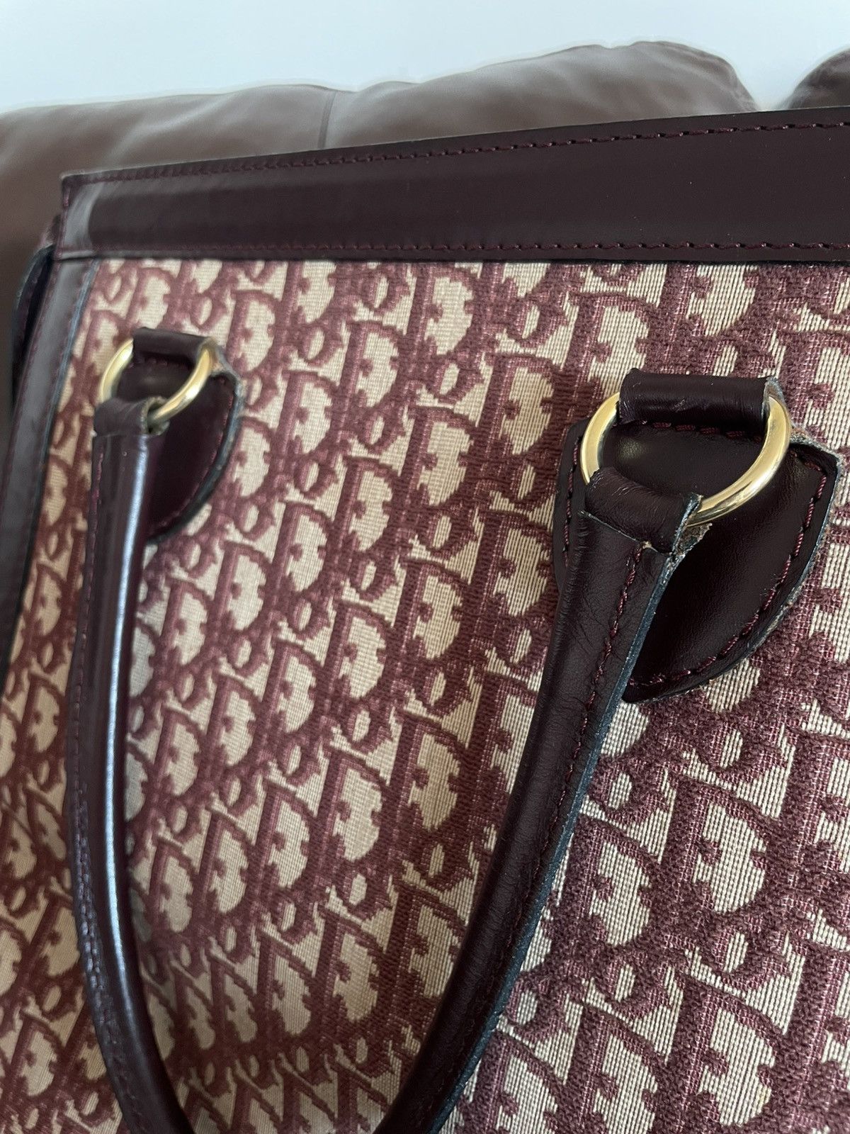 Dior 1970s Christian Dior Bagages Monogram Tote Bag Size ONE SIZE - 2 Thumbnail