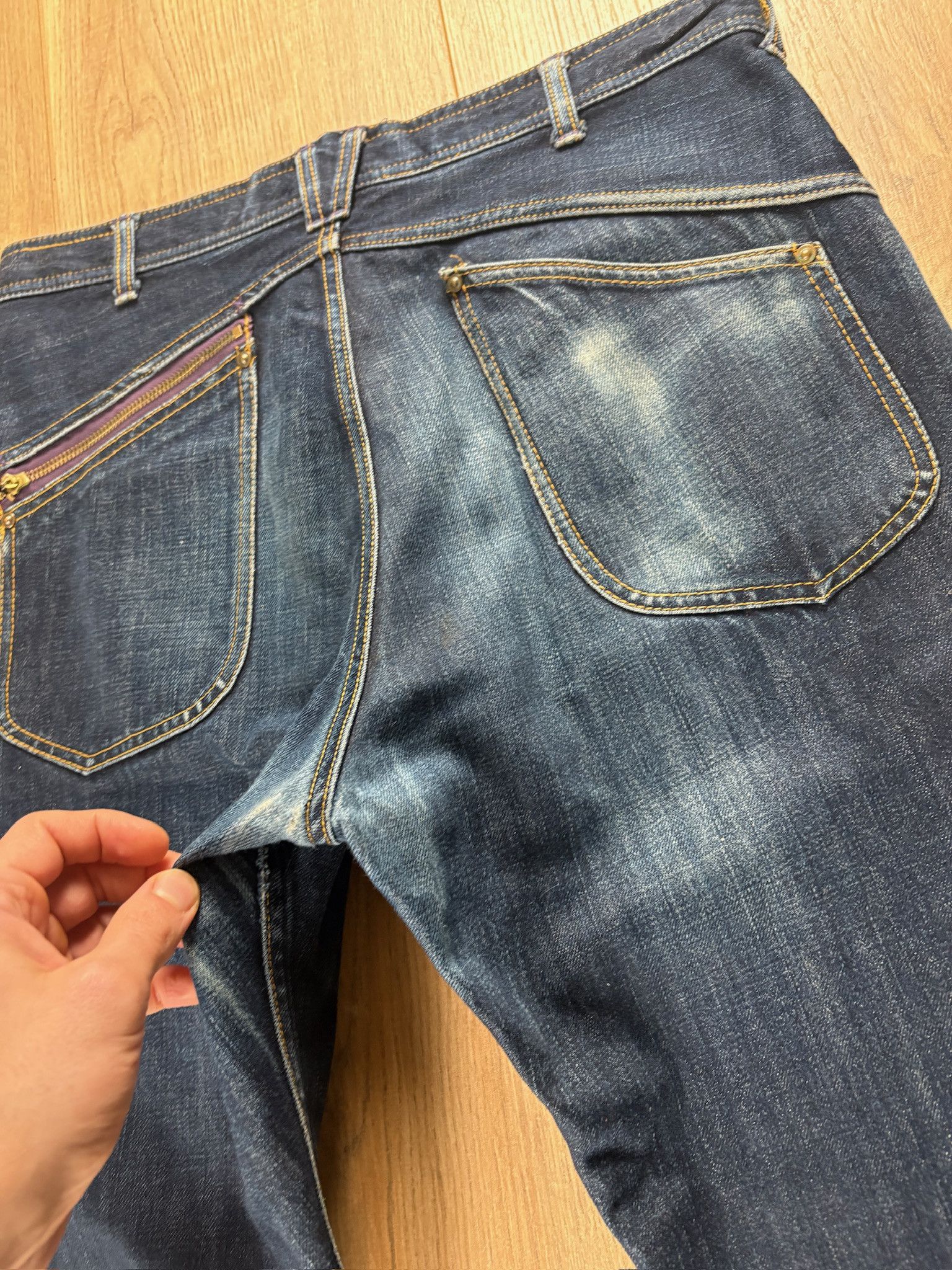 Needles Archive Needles Straight Fit Indigo Denim Jeans Size US 32 / EU 48 - 9 Thumbnail