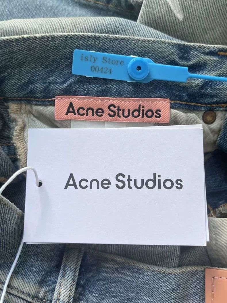 Acne Studios Acne Studios Mud-dyed wasteland graffiti reworked loose wa Size 28" / US 6 / IT 42 - 4 Thumbnail