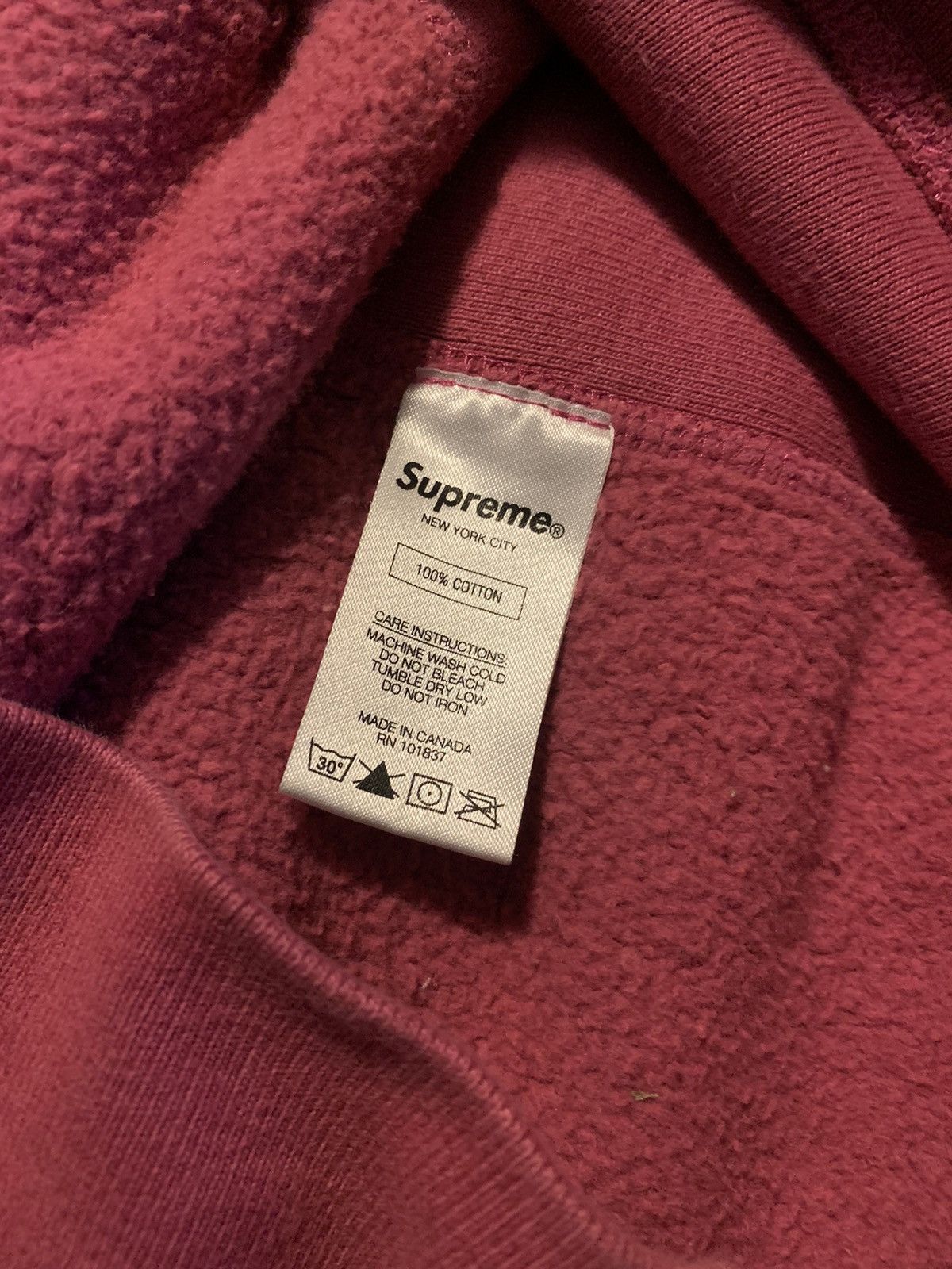 Supreme Supreme Big Box Logo Hoodie Magenta (SS17) Size US L / EU 52-54 / 3 - 6 Thumbnail
