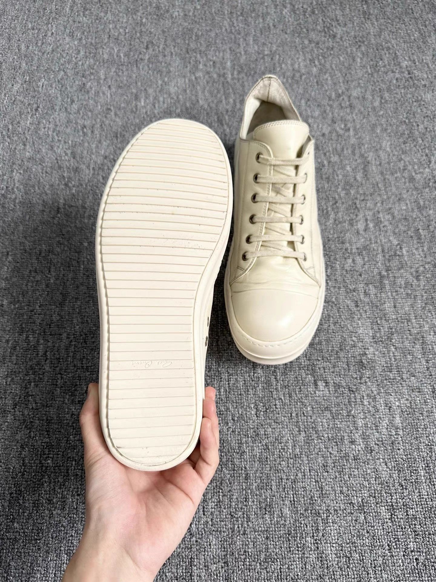 Rick Owens Rick Owens Mainline Leather Big Converse K34 Size US 10.5 / EU 43-44 - 6 Thumbnail