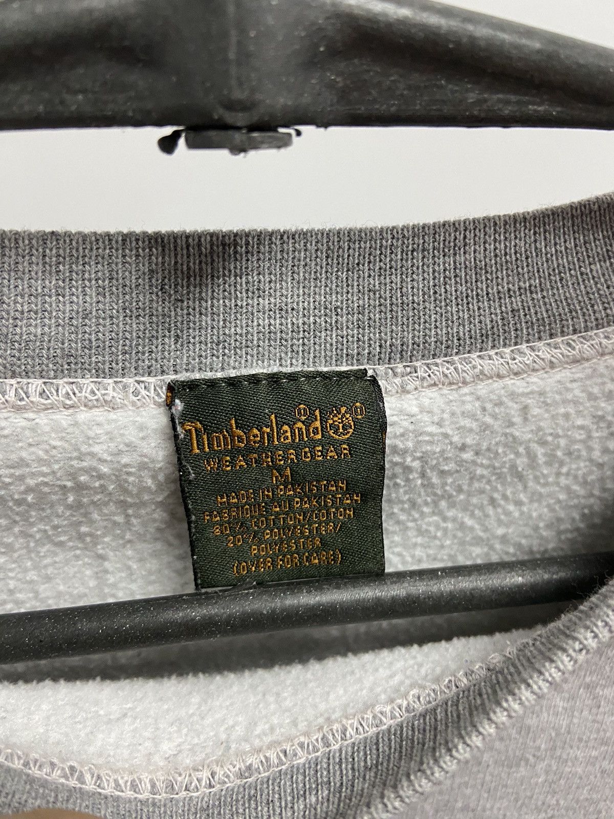 Timberland × Vintage Timberland Sweatshirt Vintage Big Embroidered Logo Weatherge Size US M / EU 48-50 / 2 - 3 Thumbnail
