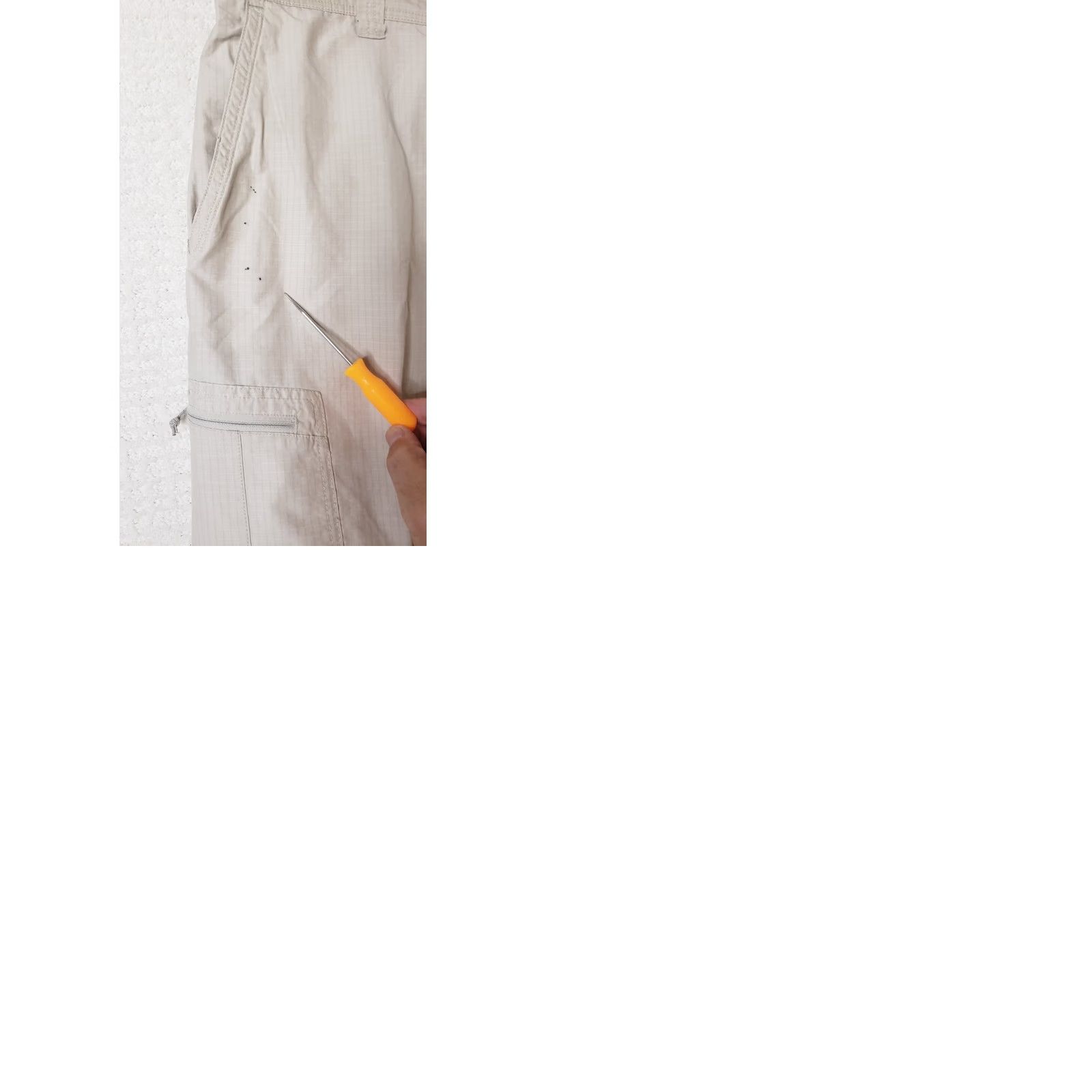 Vintage Columbia Omni Shade Ripstop Cargo Pants Mens 40x32 Beige Fishing Hiking Workwear Size US 40 / EU 56 - 9 Thumbnail