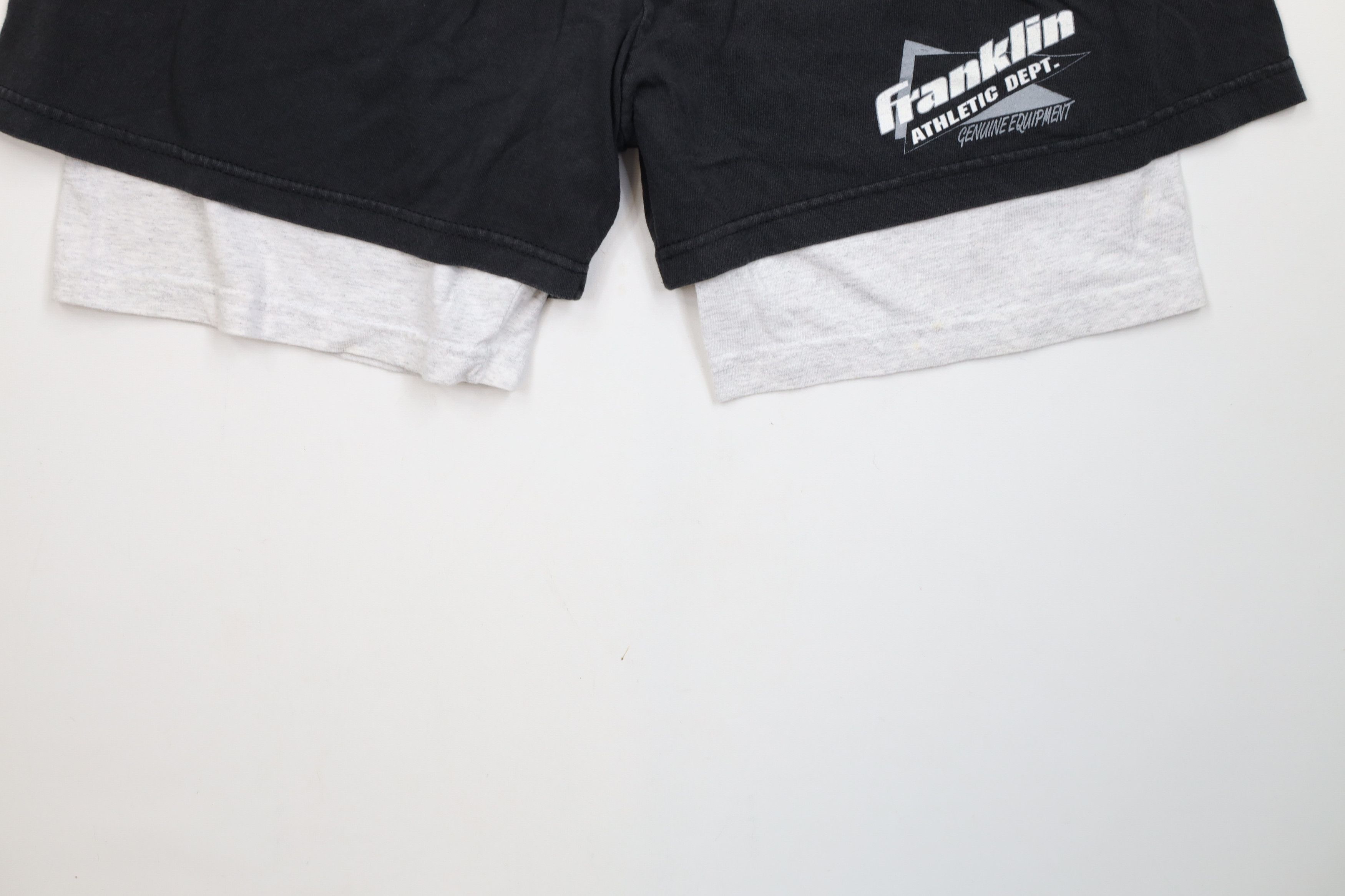 Vintage Vintage 90s Streetwear Layered Above Knee Shorts Cotton USA Size US 36 / EU 52 - 4 Thumbnail