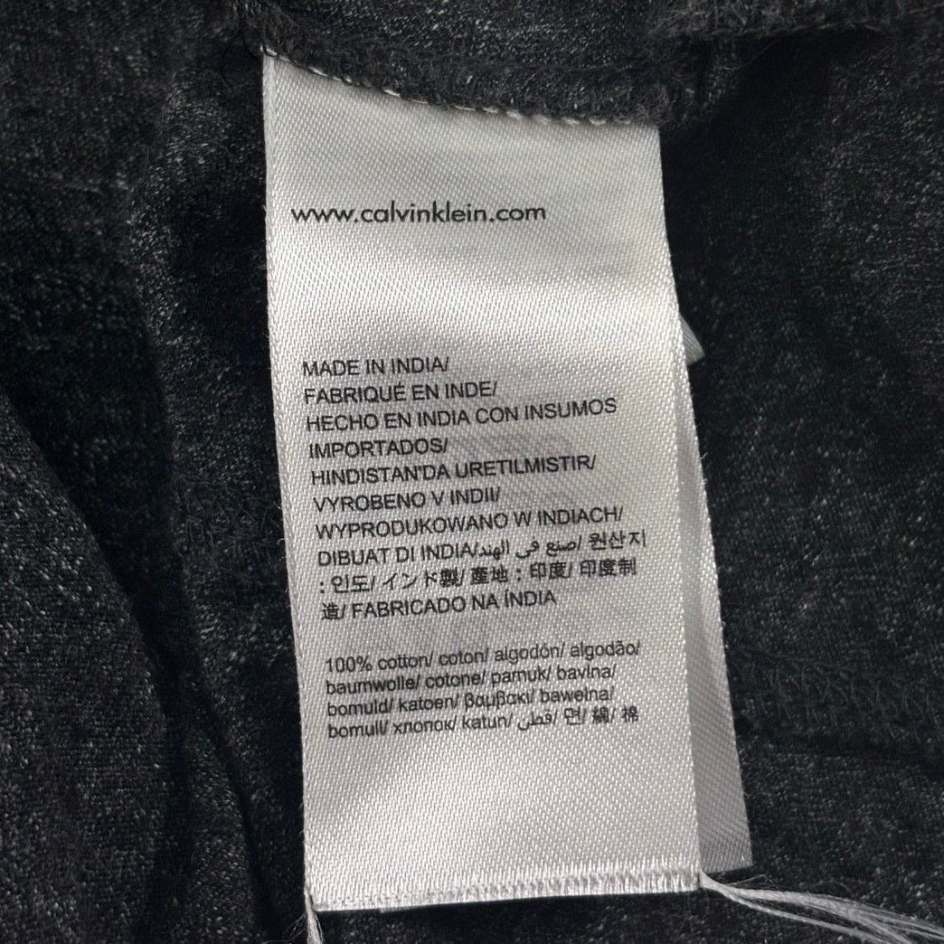 Calvin Klein Calvin Klein Jeans XL Charcoal Grey Henley Shirt Long Sleeve Size US XL / EU 56 / 4 - 3 Thumbnail