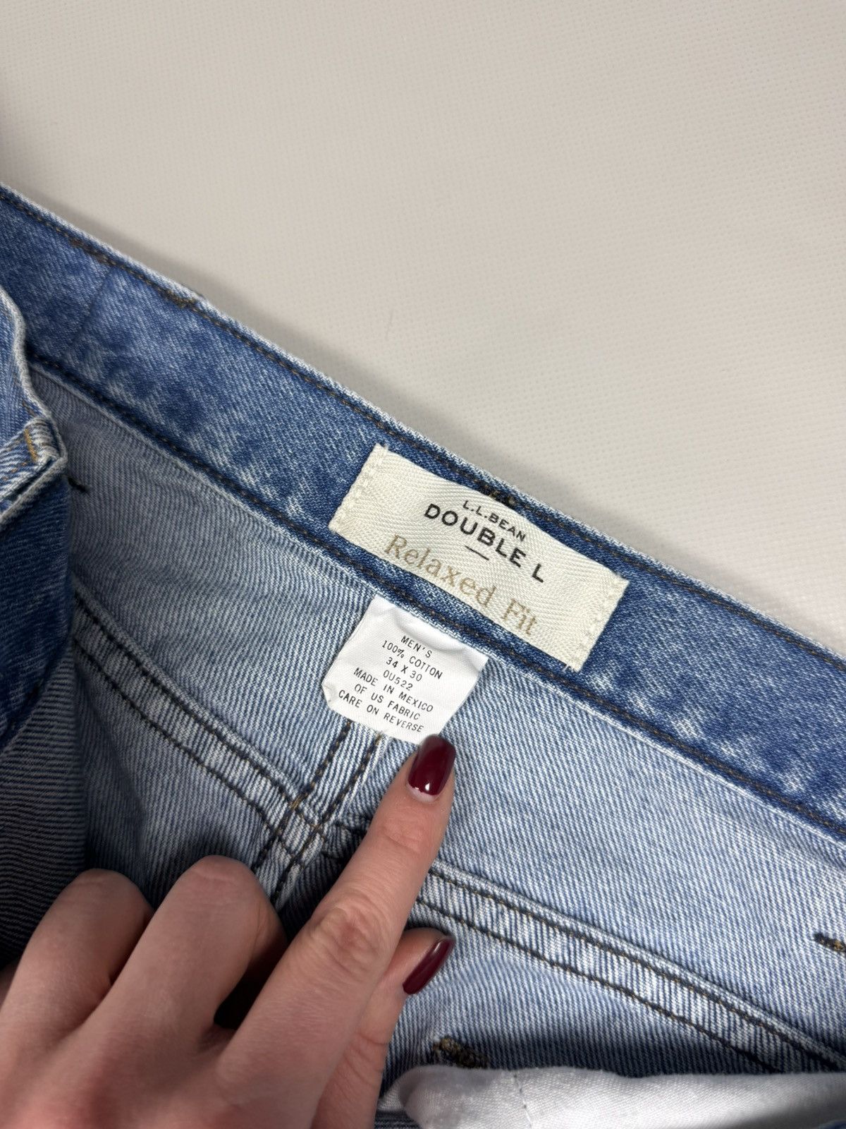 L.L. Bean L.L. Bean Double L Men’s Relaxed Fit Denim Jeans Size 34 Size US 34 / EU 50 - 12 Thumbnail
