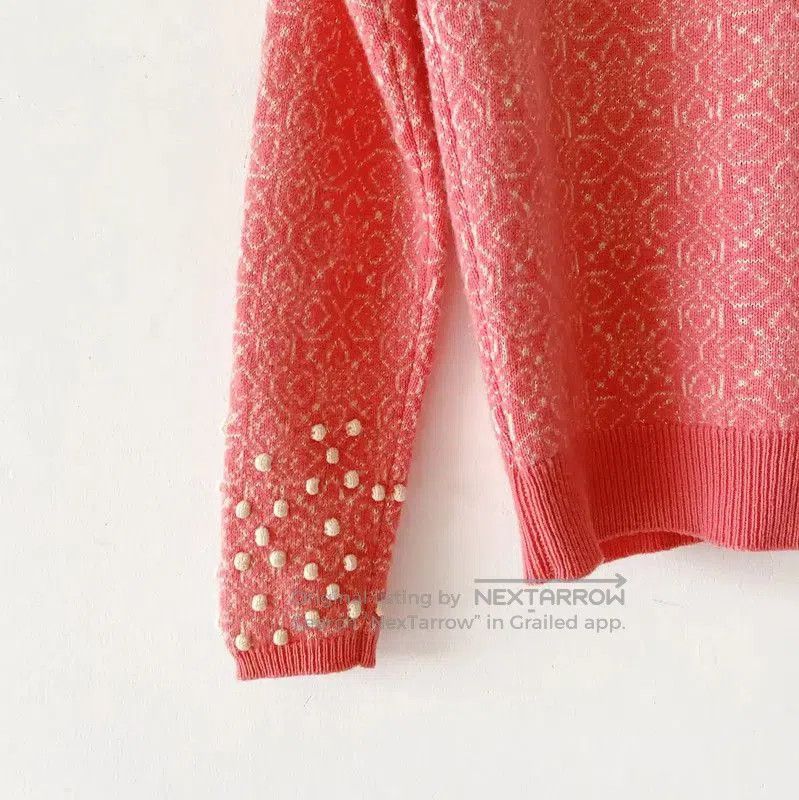 Chanel Chanel Red Cashmere Long Sleeve Sweater . Size S / US 4 / IT 40 - 7 Thumbnail