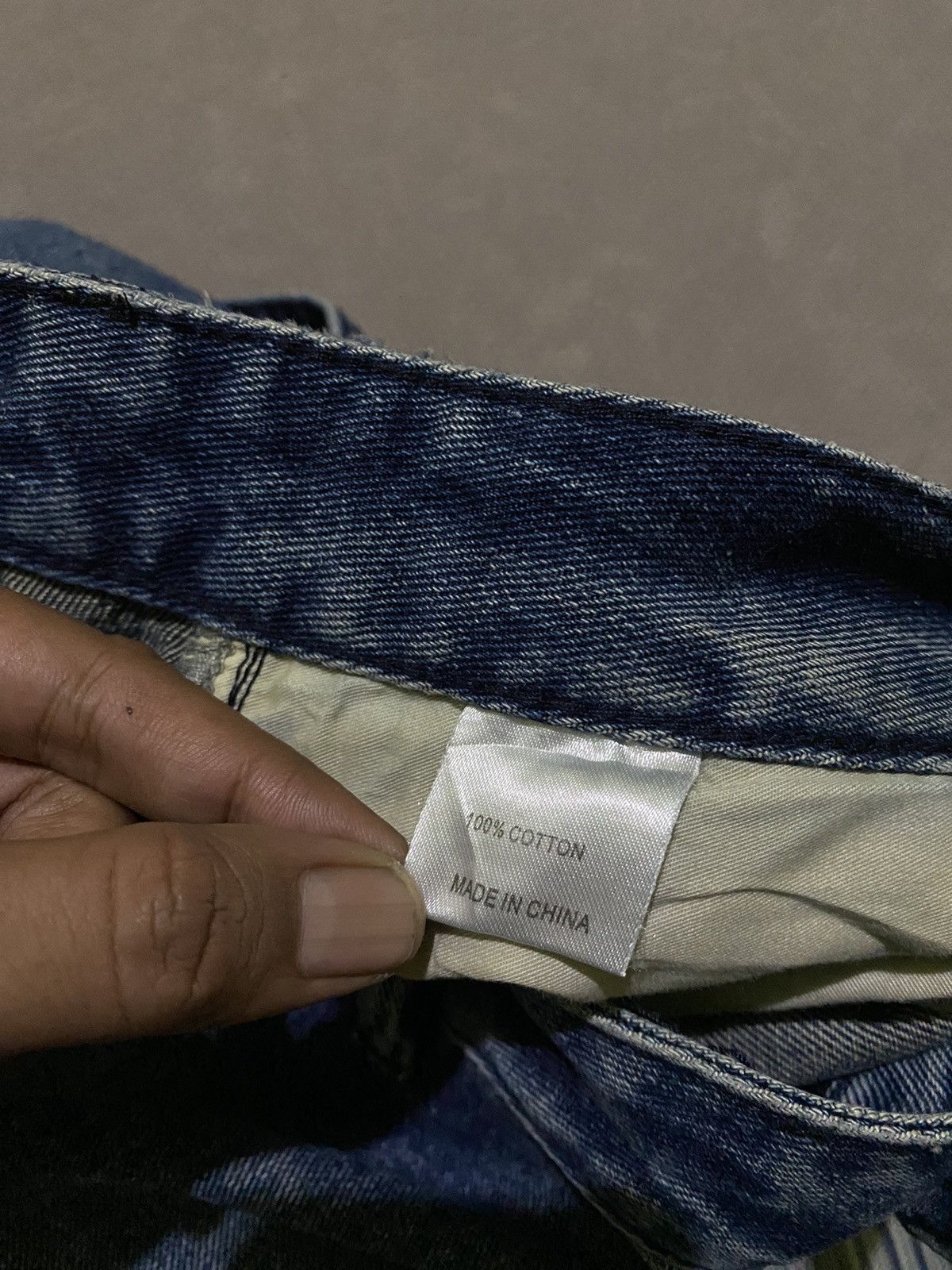Hysteric Glamour × Japanese Brand Y2k Reknat “Visvim style” patchwork baggy jeans Size US 33 - 9 Thumbnail