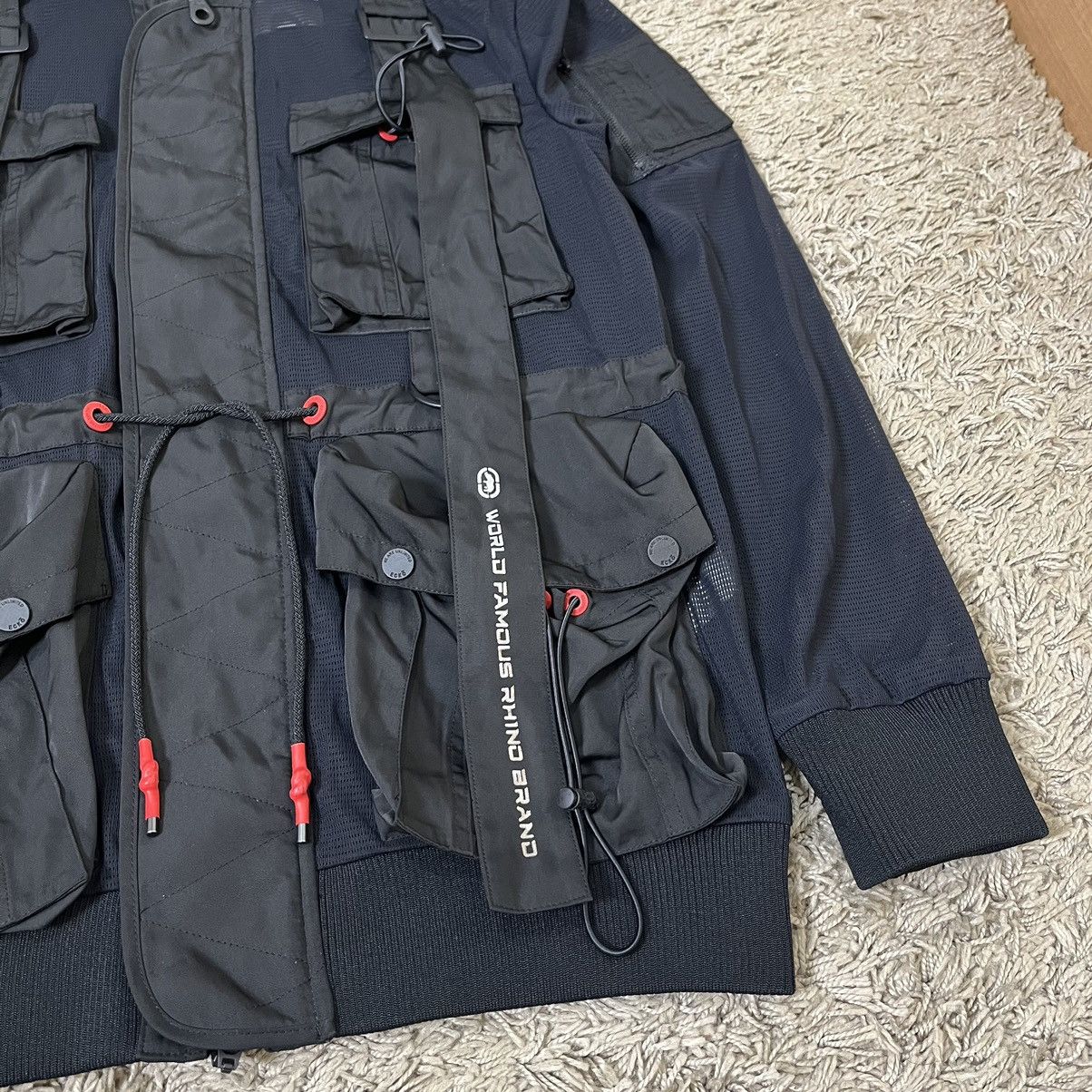 Ecko Unltd. Rare 1 of 1 Ecko Unlimited Techwear Multipocket Jacket Size US S / EU 44-46 / 1 - 3 Thumbnail