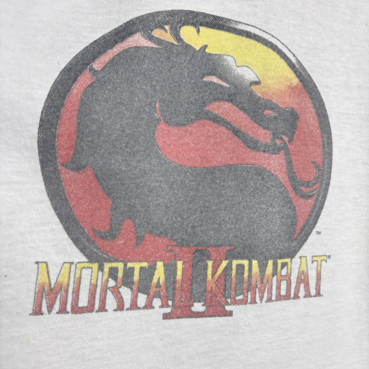Vintage Vintage 90s Mortal Kombat 2 Game Movie T-Shirt / 80s Tee Size US XL / EU 56 / 4 - 4 Thumbnail