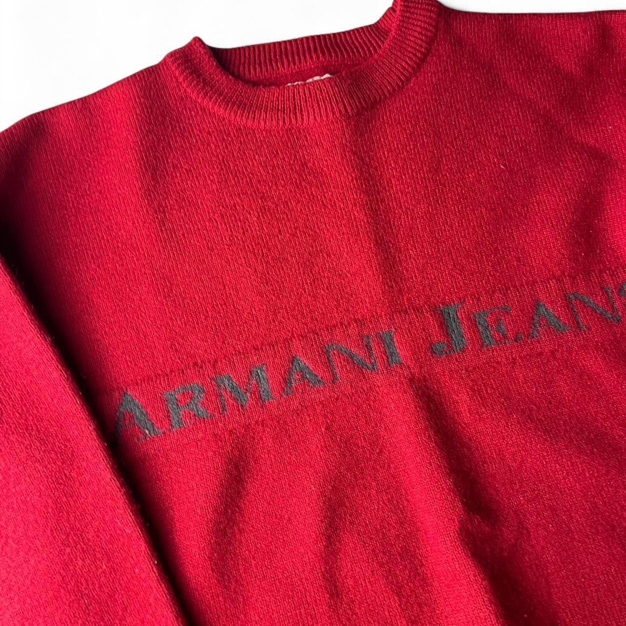 Giorgio Armani 🫶💫1990S ARMANI JEANS WOOL SWEATER VINTAGE LUXURY Size US XS / EU 42 / 0 - 3 Thumbnail
