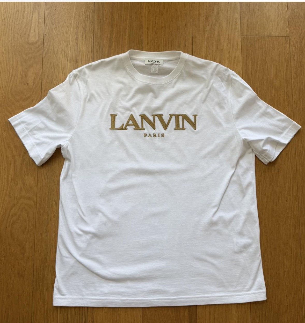Lanvin Lanvin white tee Size US L / EU 52-54 / 3 - 1 Thumbnail