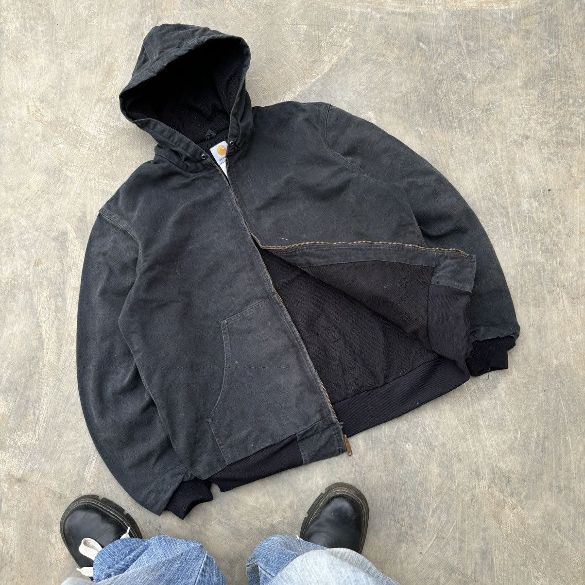 Crazy Vintage Faded Carhartt Active Jacket