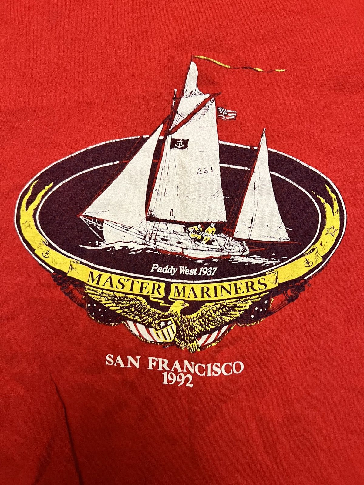 NFL × Vintage × basketcase gallery Vintage Single Stitch 1992 San Francisco, California Size US L / EU 52-54 / 3 - 2 Thumbnail