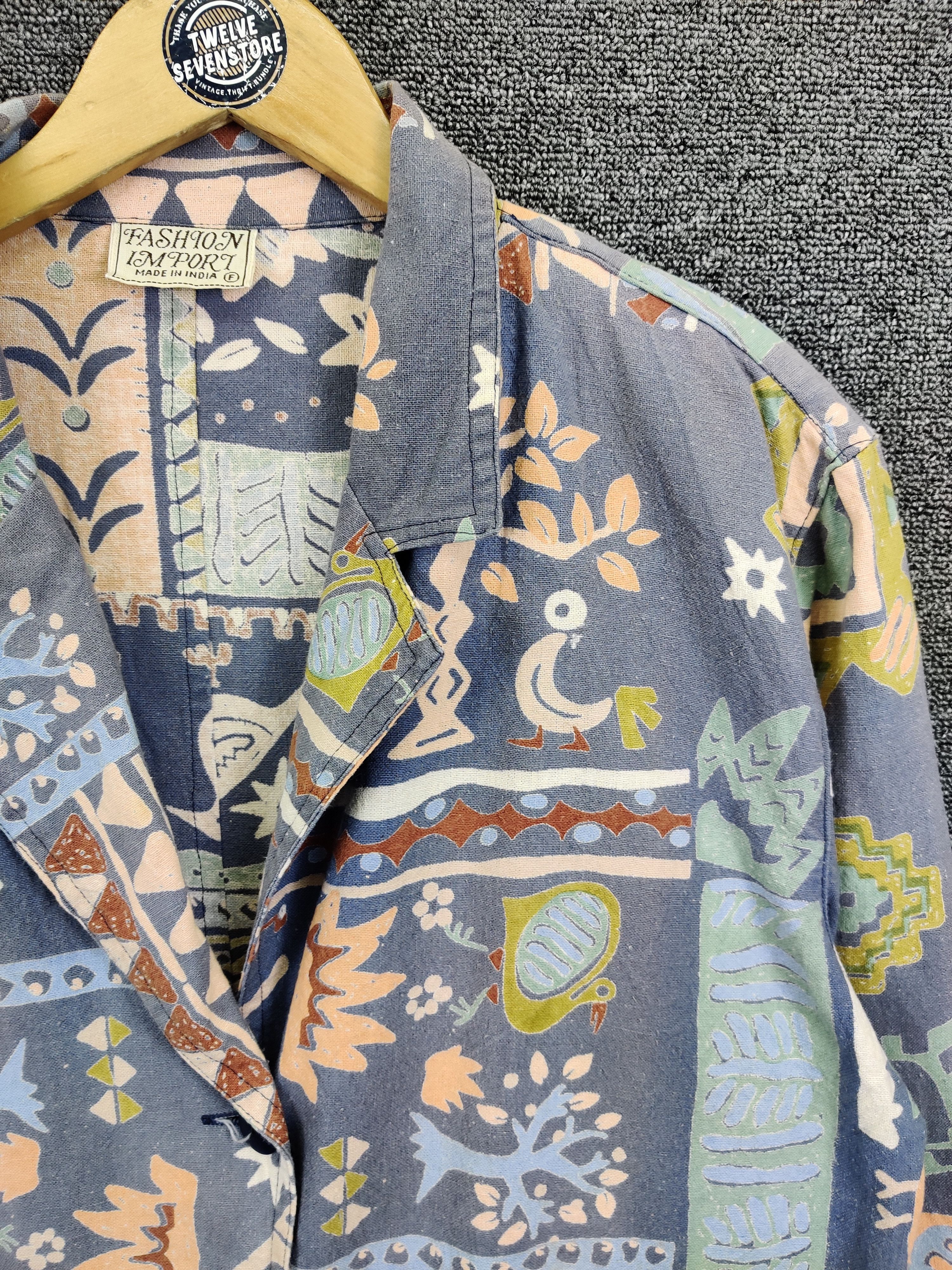 The Unbranded Brand Vintage Unbrand Art Hawaii Blazer Coat Nice Design Size US L / EU 52-54 / 3 - 6 Thumbnail