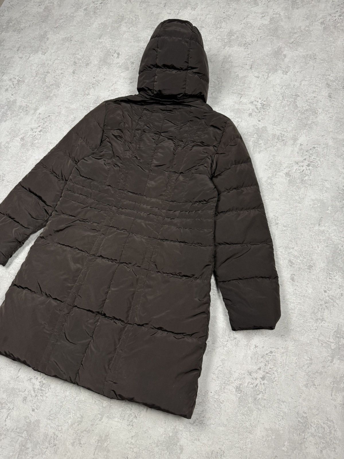 Moncler Vintage Moncler Long Jacket Coat Down Parka Nylon Size 3 Size L / US 10 / IT 46 - 14 Thumbnail