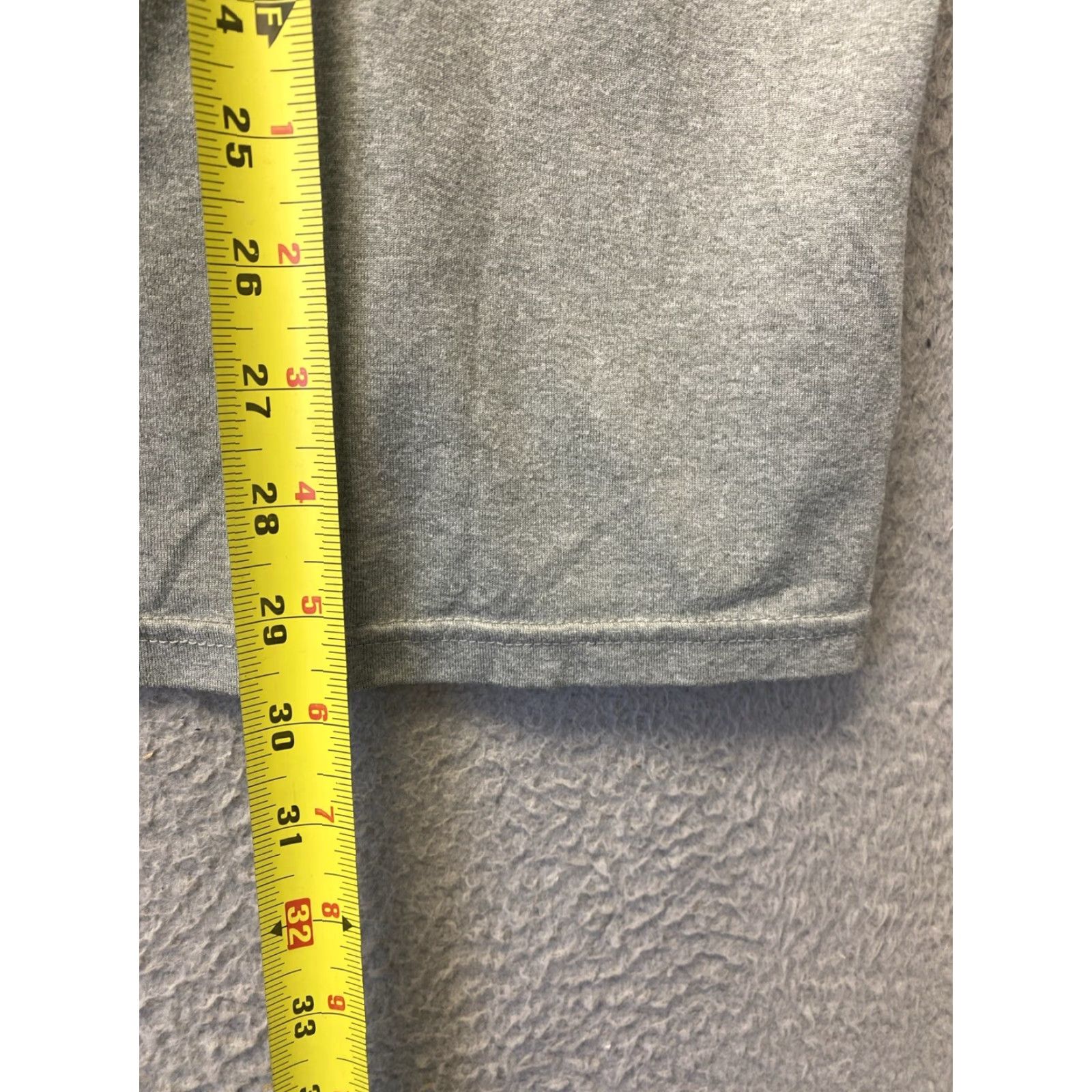 Nike Nike Dri-Fit T-Shirt S/S Men's Large Gray Logo Sports Shirt Size US L / EU 52-54 / 3 - 7 Thumbnail