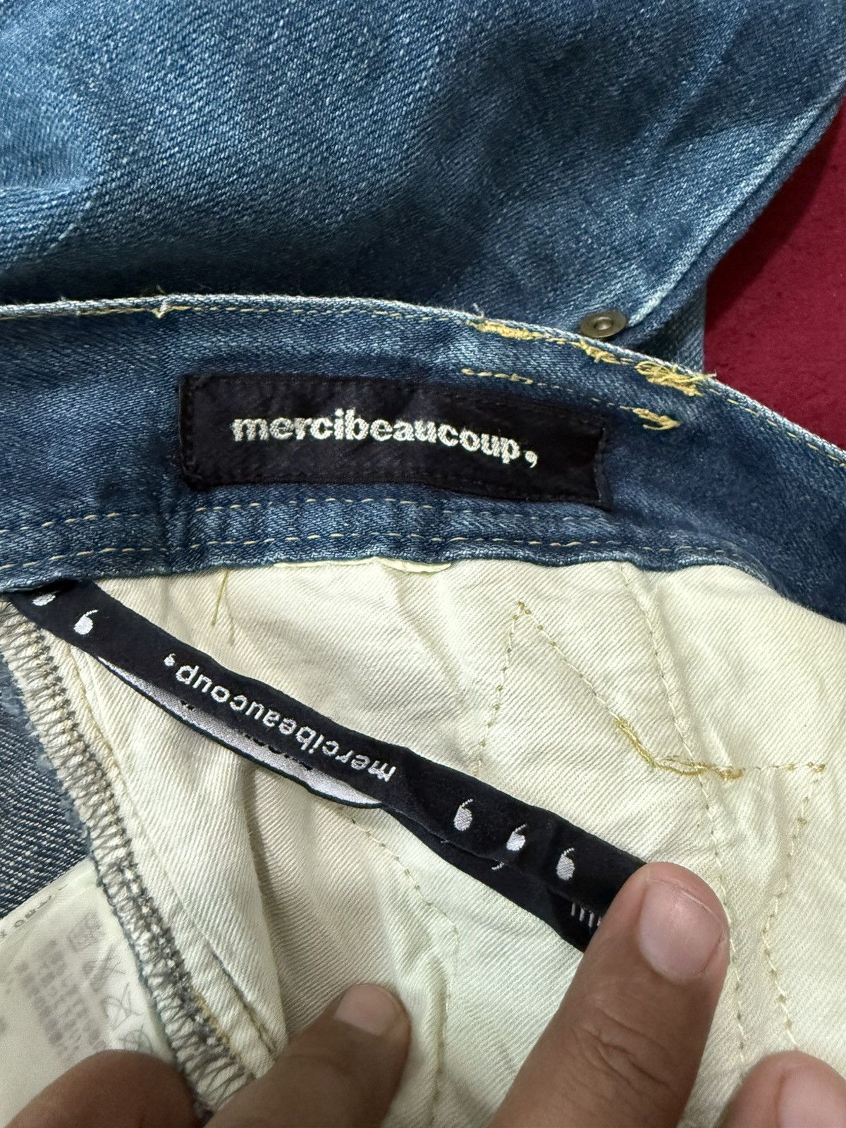 mercibeaucoup RARE Japanese Brand Long Rise Design Star Mercibeaucoup Size US 28 / EU 44 - 10 Thumbnail