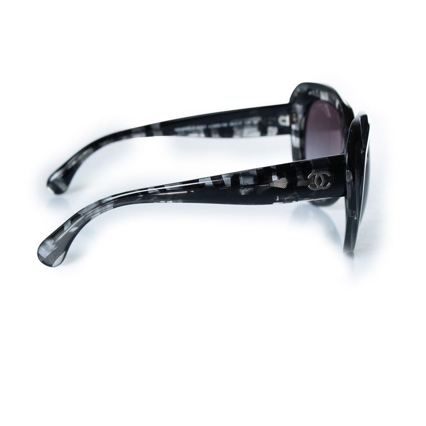 Chanel Chanel, Grey oversized sunglasses Size ONE SIZE - 4 Thumbnail