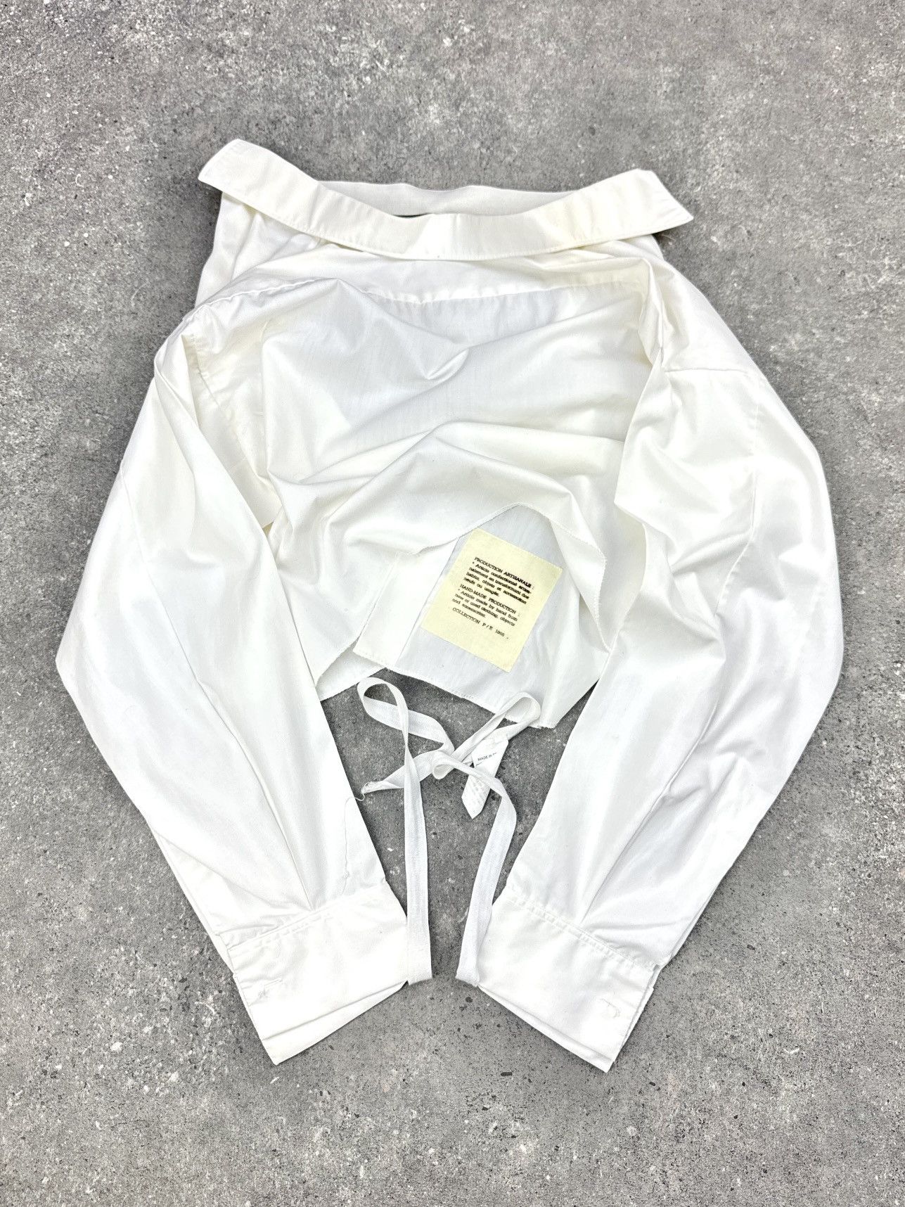 Maison Margiela Maison Martin Margiela SS95 Artisanal Military Shirt Top Size M / US 6-8 / IT 42-44 - 1 Thumbnail