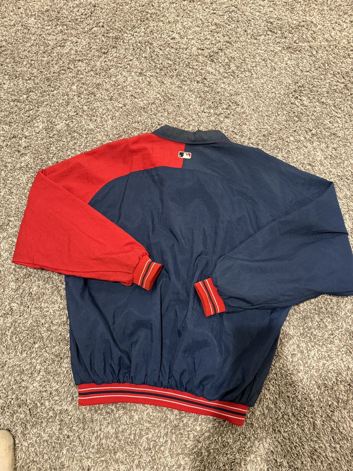 MLB × Starter Vintage 90s Cleveland Indians starter jacket Size US L / EU 52-54 / 3 - 3 Thumbnail