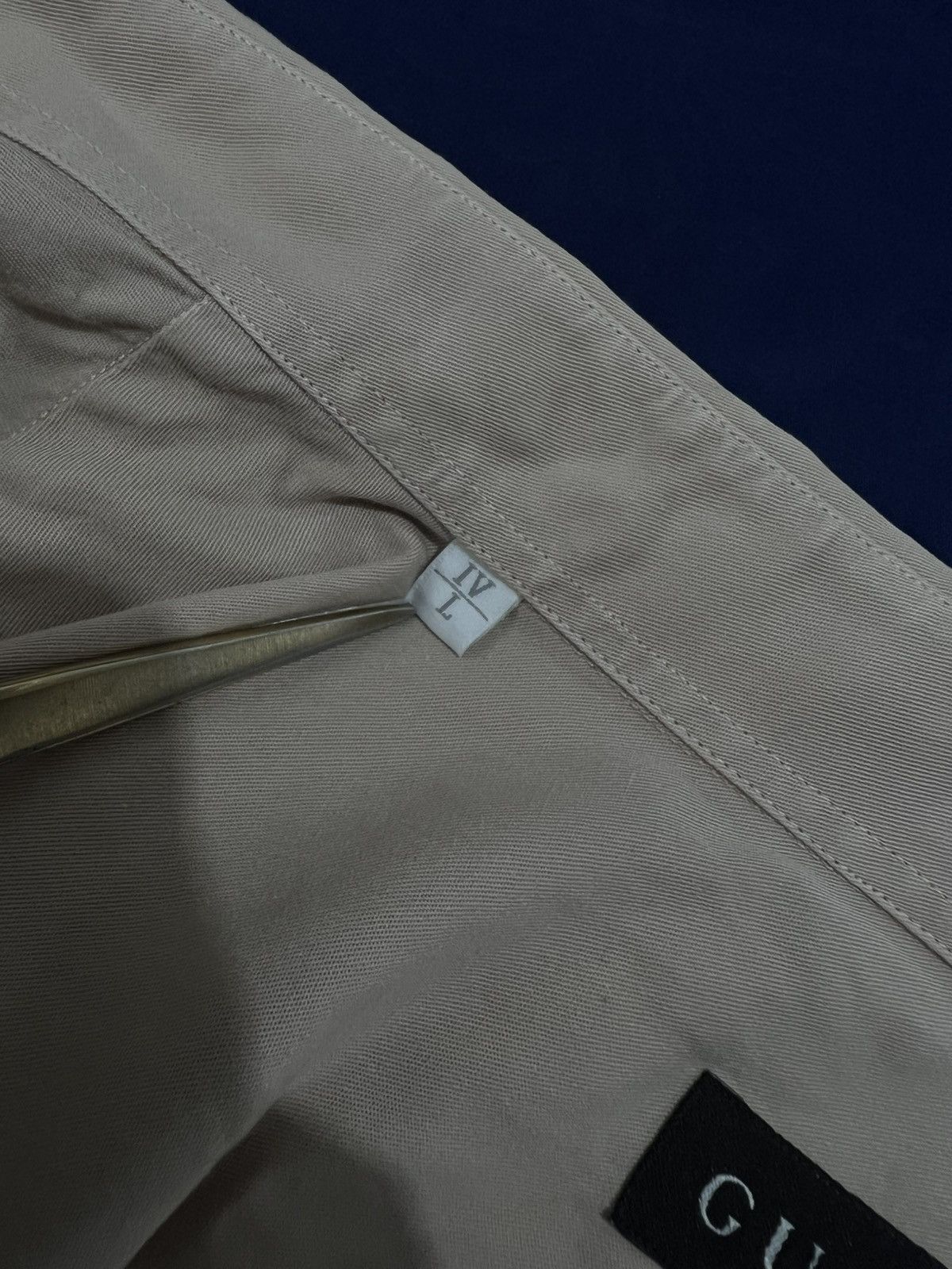 Gucci × Vintage Vintage Gucci Shirts Silver Button up Size US L / EU 52-54 / 3 - 17 Thumbnail