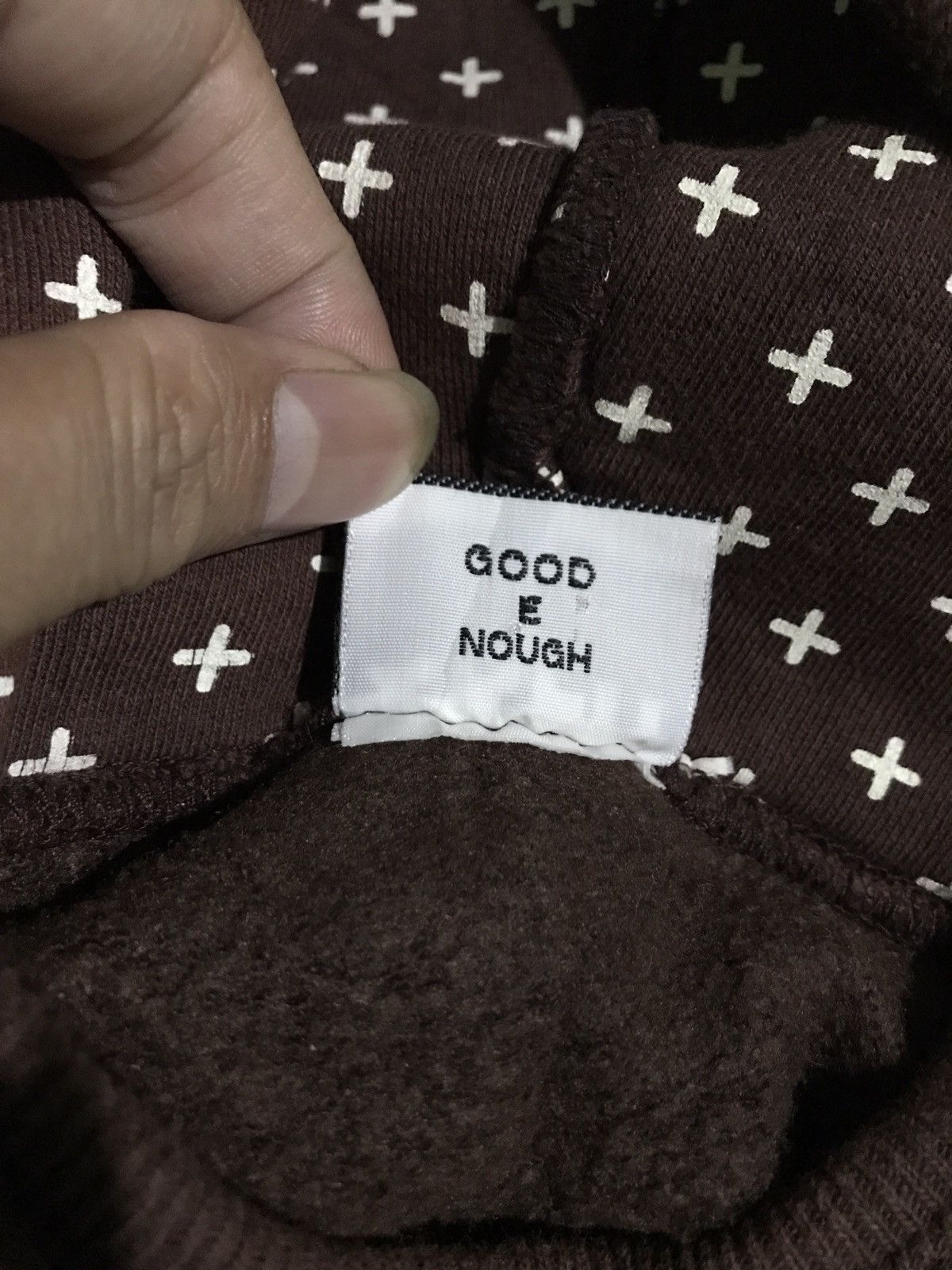 Good Enough × Hiroshi Fujiwara Vintage Y2K Good Enough Pullover Hoodie Size US M / EU 48-50 / 2 - 7 Thumbnail