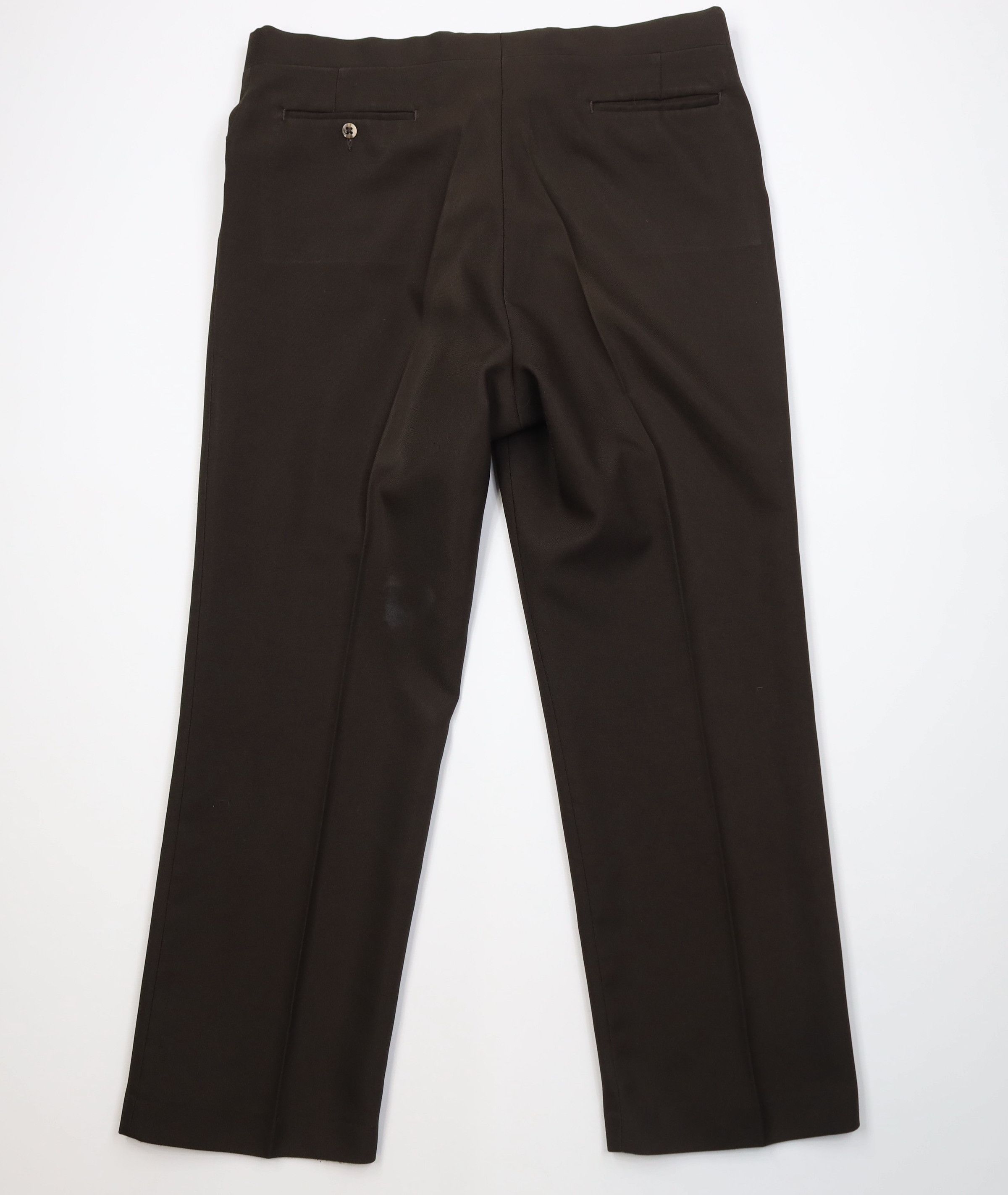 Vintage Vintage 70s Streetwear Wide Leg Chino Pants Brown USA Size US 36 / EU 52 - 11 Thumbnail