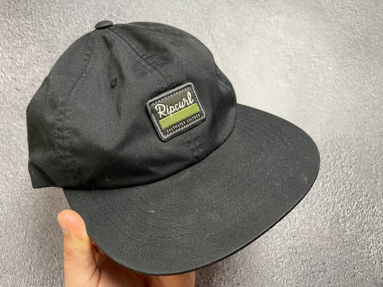 Quiksilver Ripcurl 5 panel Logo Y2K Surf Style hat Size ONE SIZE - 1 Thumbnail
