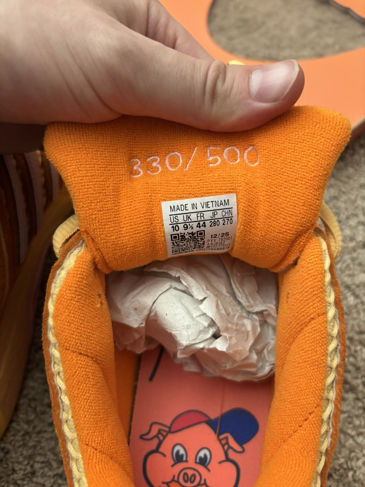 Adidas Adidas x Unheardof Adistar Control 5 “Meatball” Size US 10 / EU 43 - 11 Thumbnail