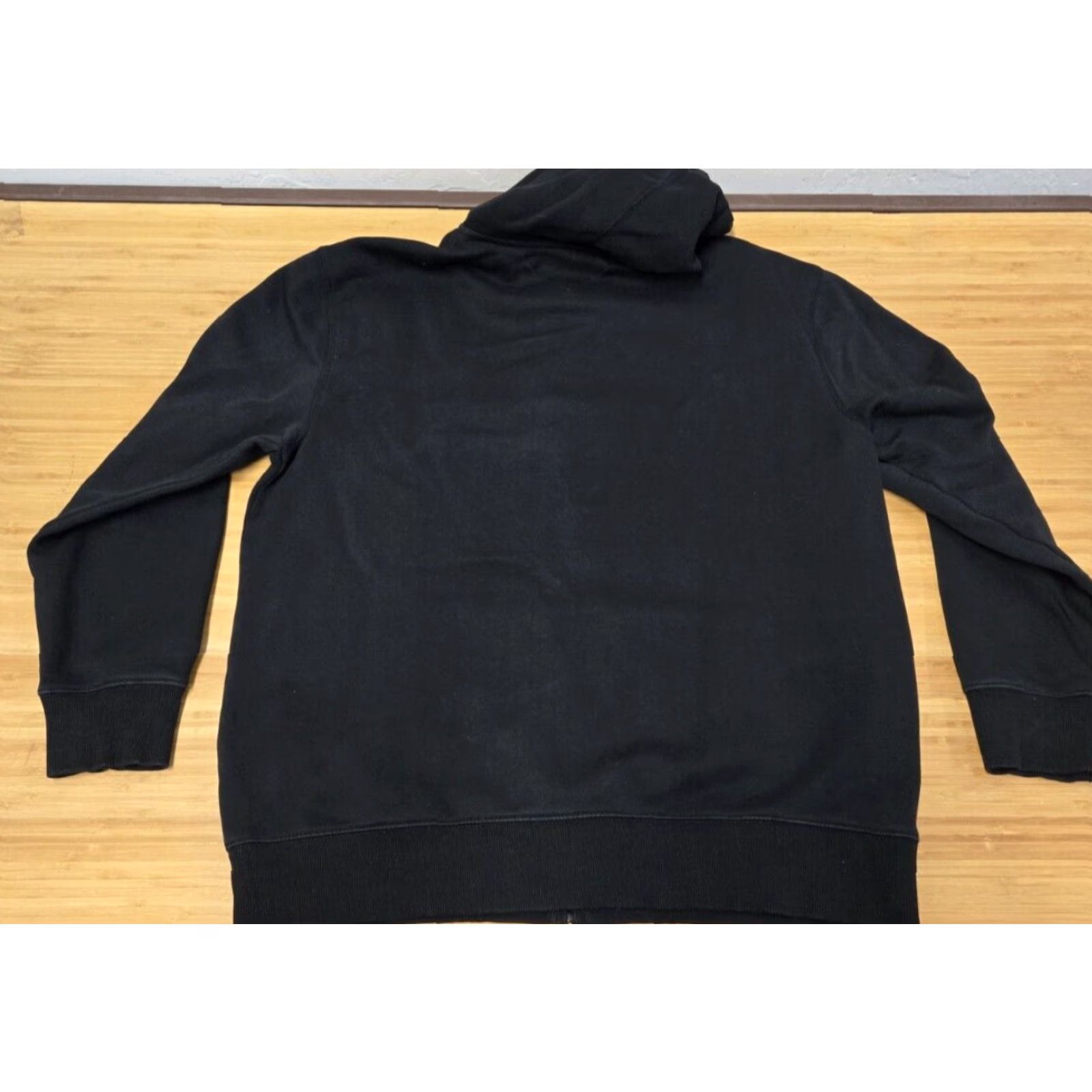 Tommy Hilfiger Tommy Hilfiger Drawstring Hoodie Jacket Men's 2XL Black Full Zip Jacket Mid-Length Casual Logo Black 2XL Mens Shirt? Size US XXL / EU 58 / 5 - 6 Thumbnail