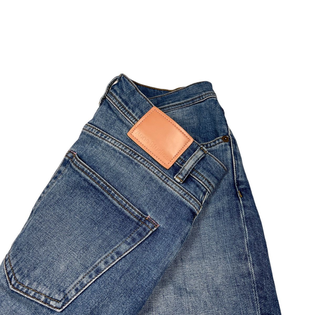 Acne Studios Acne Studios Melk Mid Blue Denim Jeans Size 32" / US 10 / IT 46 - 4 Thumbnail