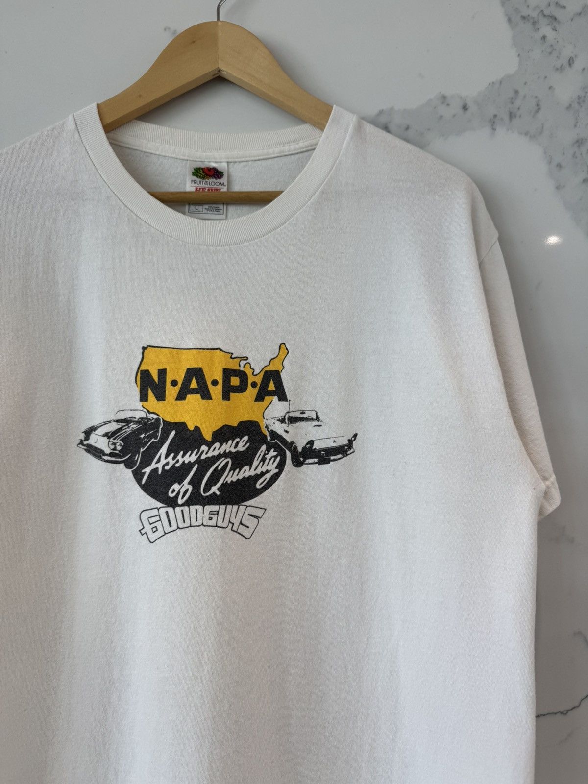 NASCAR Vintage Y2K NASCAR NAPA Good Guys T Shirt Size US L / EU 52-54 / 3 - 4 Thumbnail