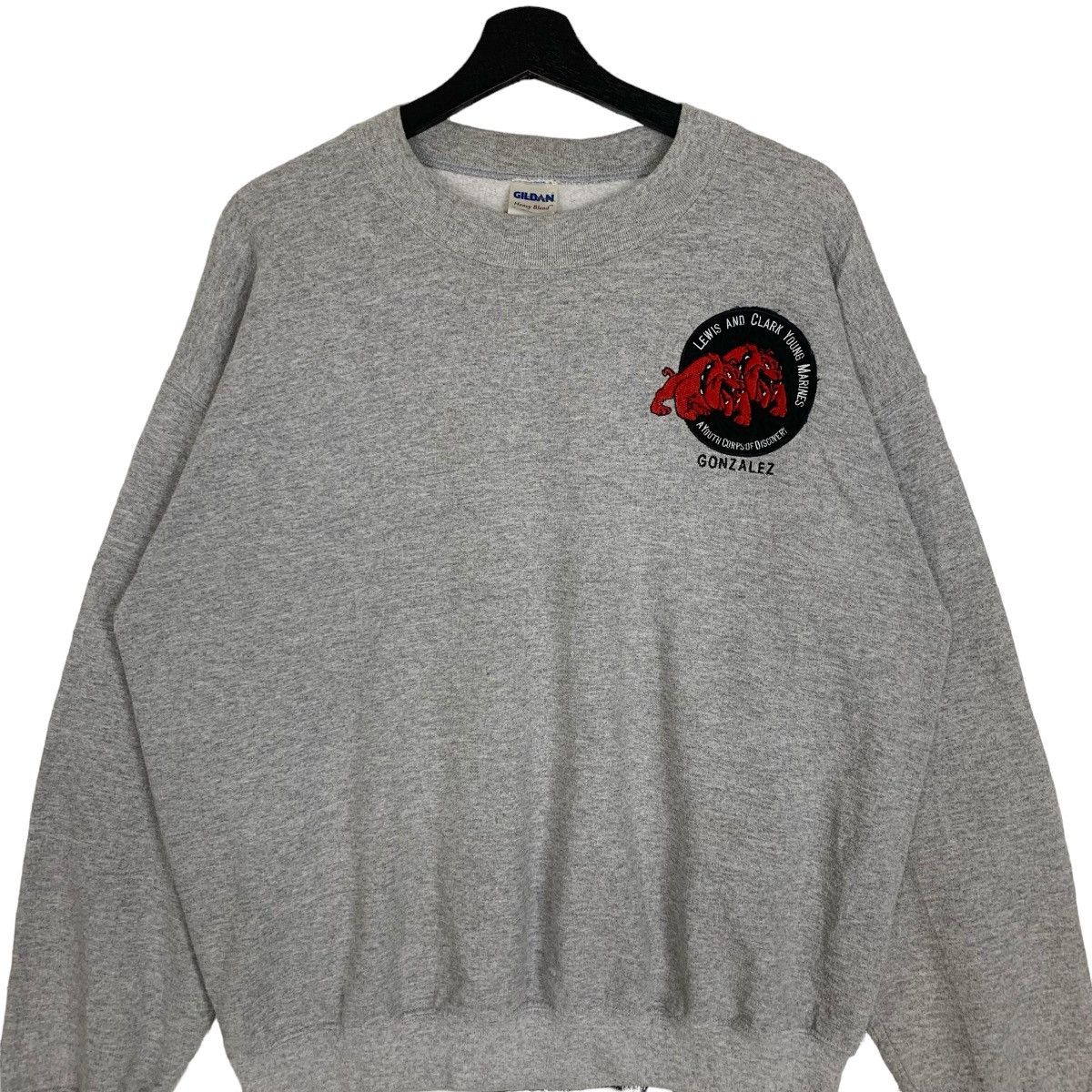 Gildan × Vintage Vintage Gildan Heavey Blend Crewneck Sweatshirt Sweater Size US M / EU 48-50 / 2 - 2 Thumbnail