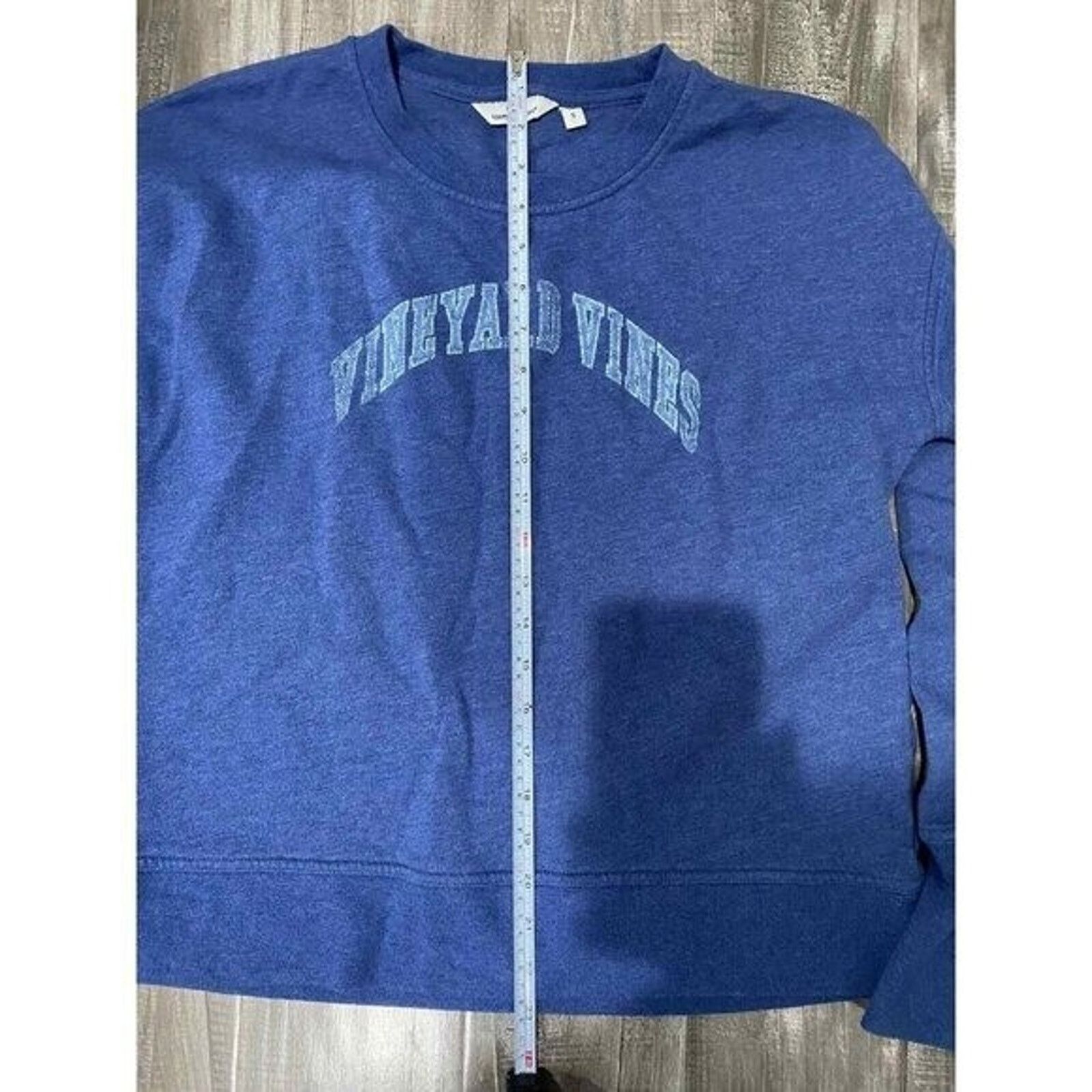 Vineyard Vines Vineyard Vines Blue Crew Long Sleeve Sweater Size S A000845 Size S / US 4 / IT 40 - 8 Thumbnail